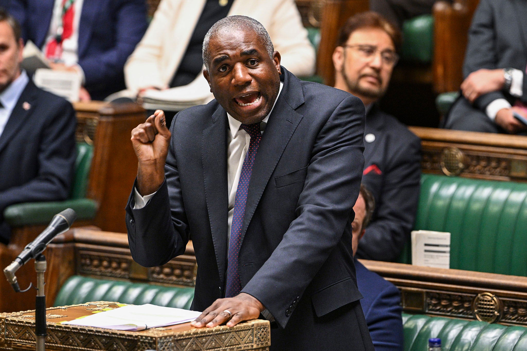 Lammy made a statement to the Commons