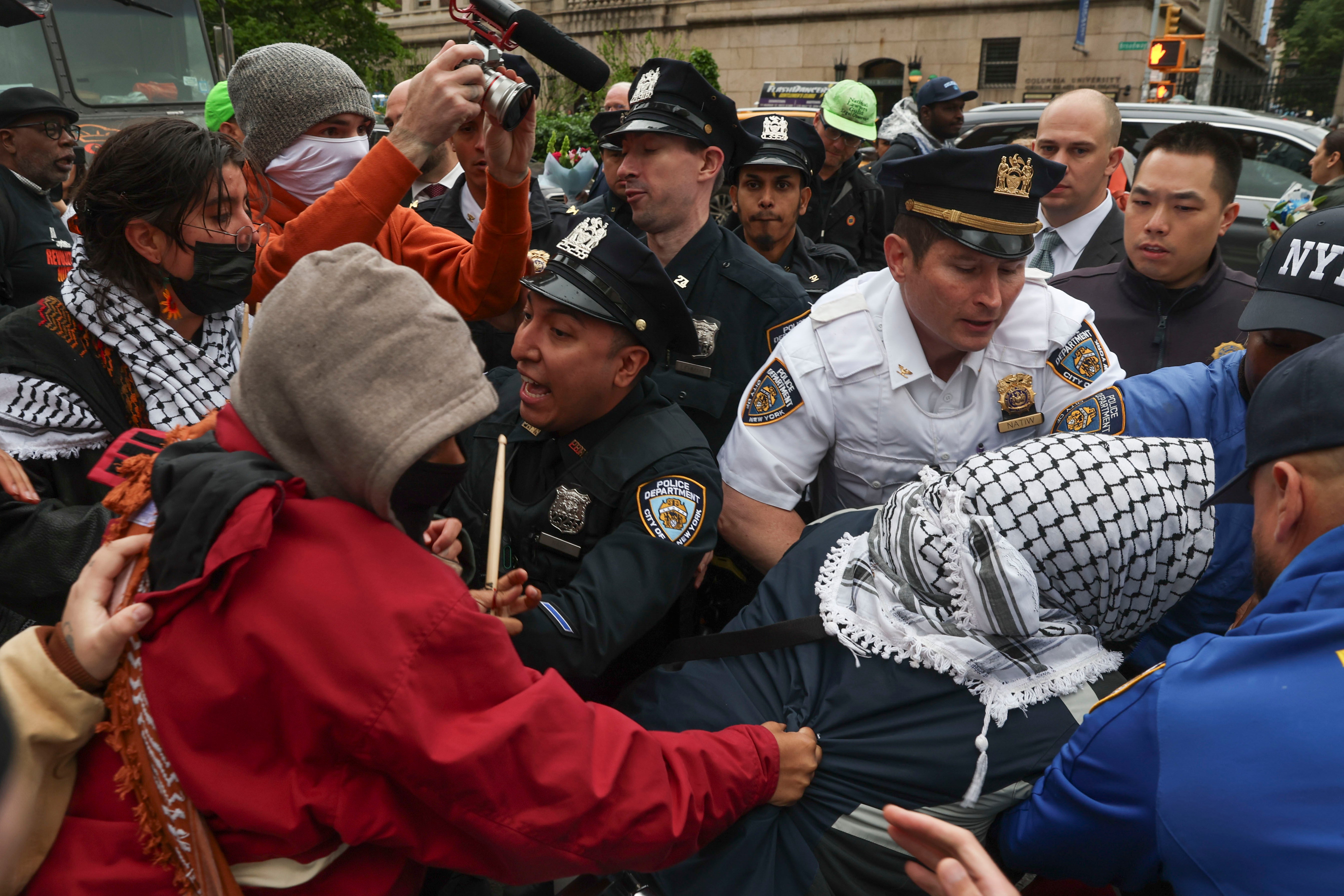 The lawsuit, brought by the American Association of University Professors and the Middle East Studies Association, is challenging the Trump administration’s efforts to deport pro-Palestinian student activists.