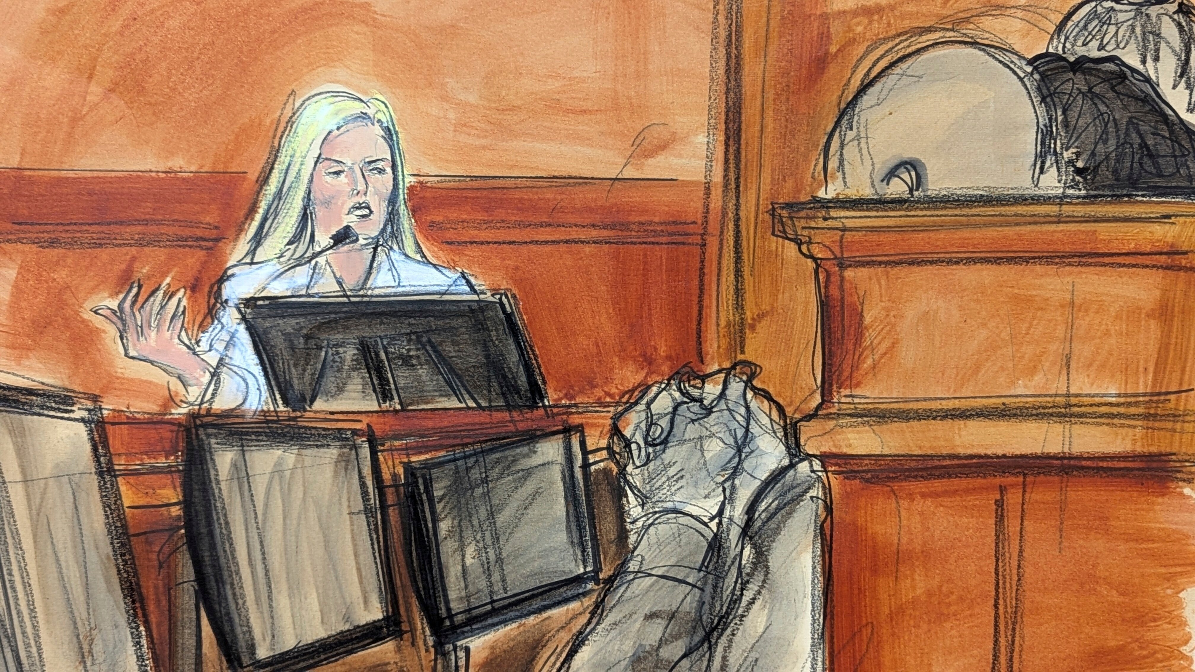 Psychologist Dawn Hughes testifies on the witness stand