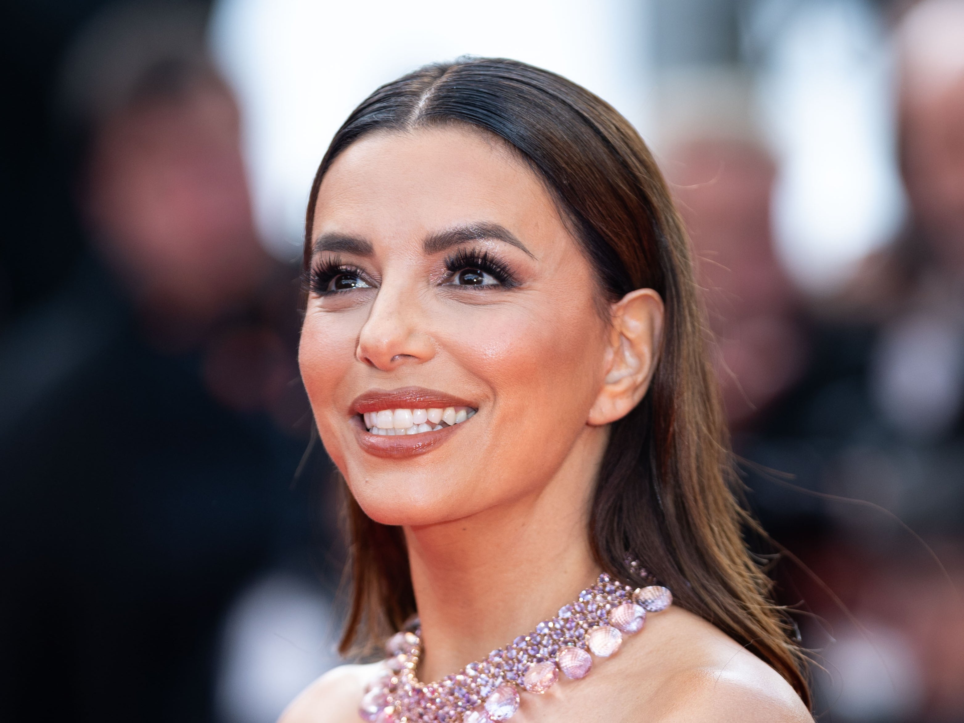 Eva Longoria attending a Cannes premiere – after a crucial Nespresso