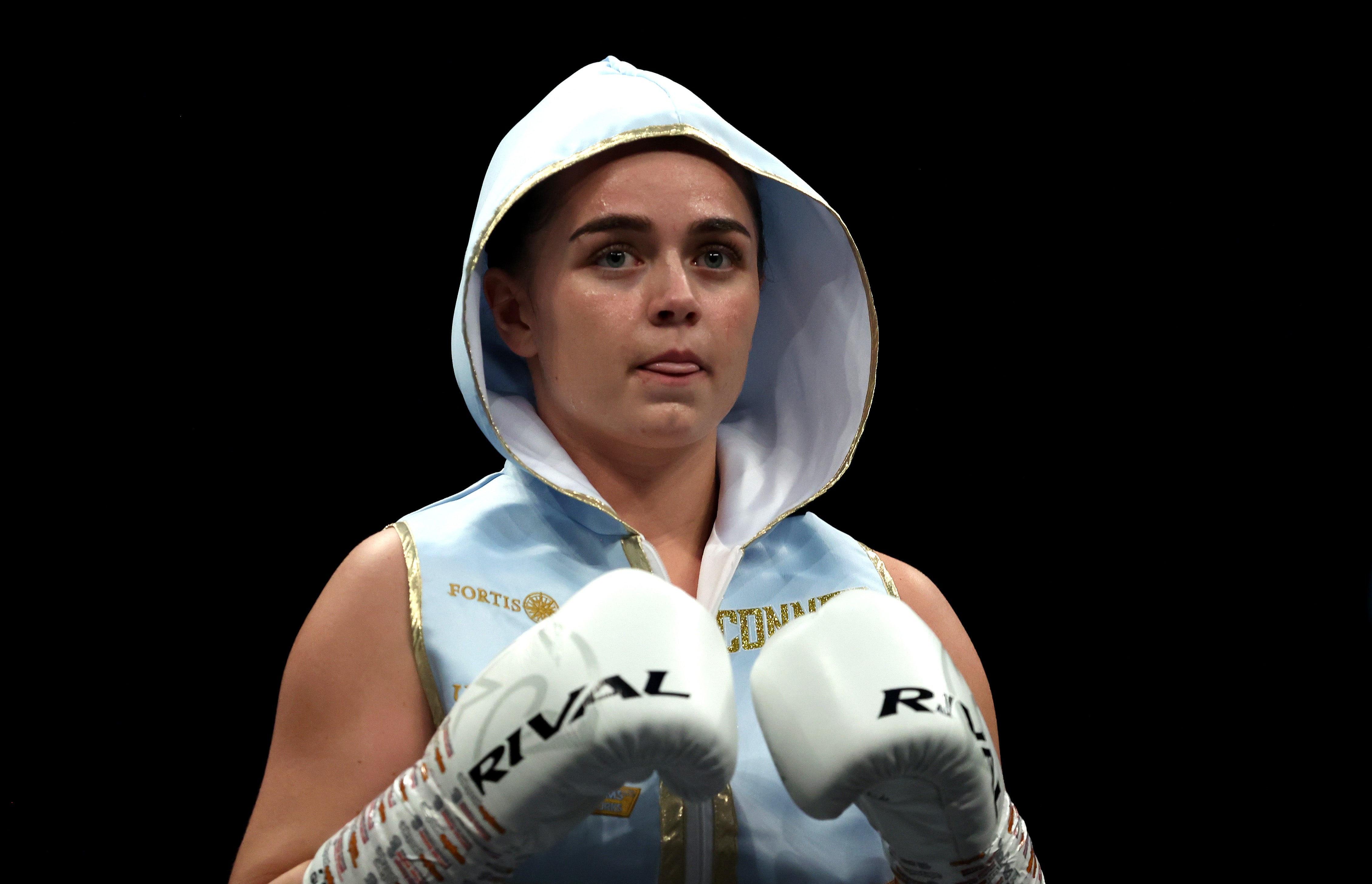 Georgia O’Connor boxer pictured in 2022, as she went 3-0 with victory in her final bout