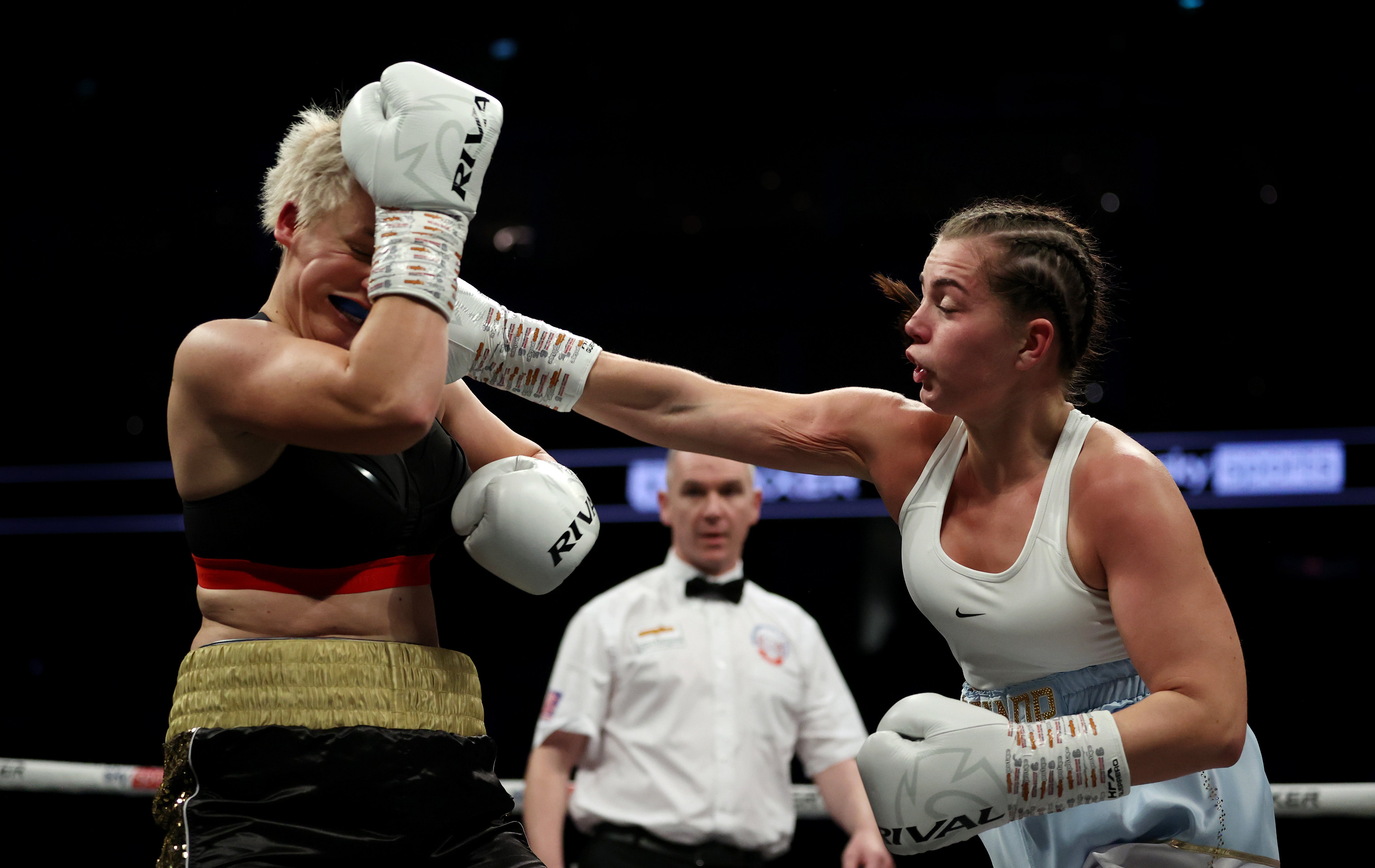 Georgia O'Connor beat Joyce Van Ee at London’s O2 Arena in her final fight as a professional boxer