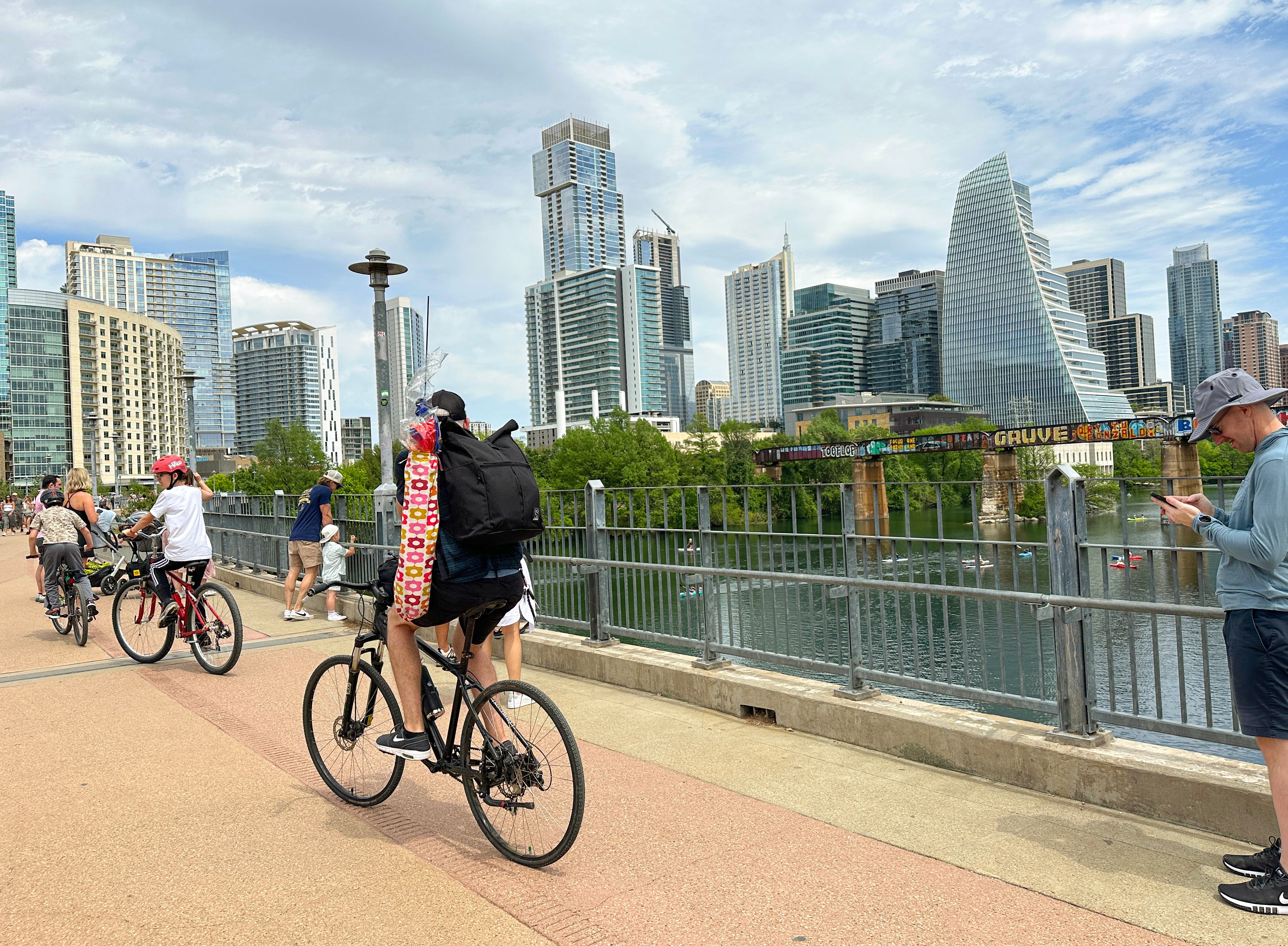 Austin, the home city of cyclist Lance Armstrong, boasts plentiful bike trails