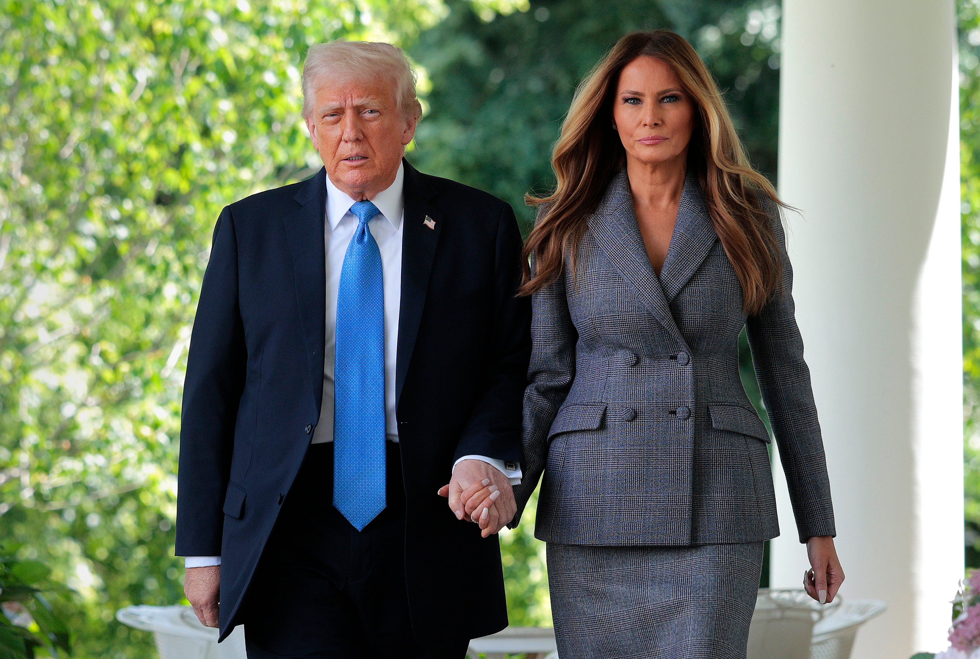 Melania Trump recounts meeting Donald for the first time at an NYC nightclub in her book.