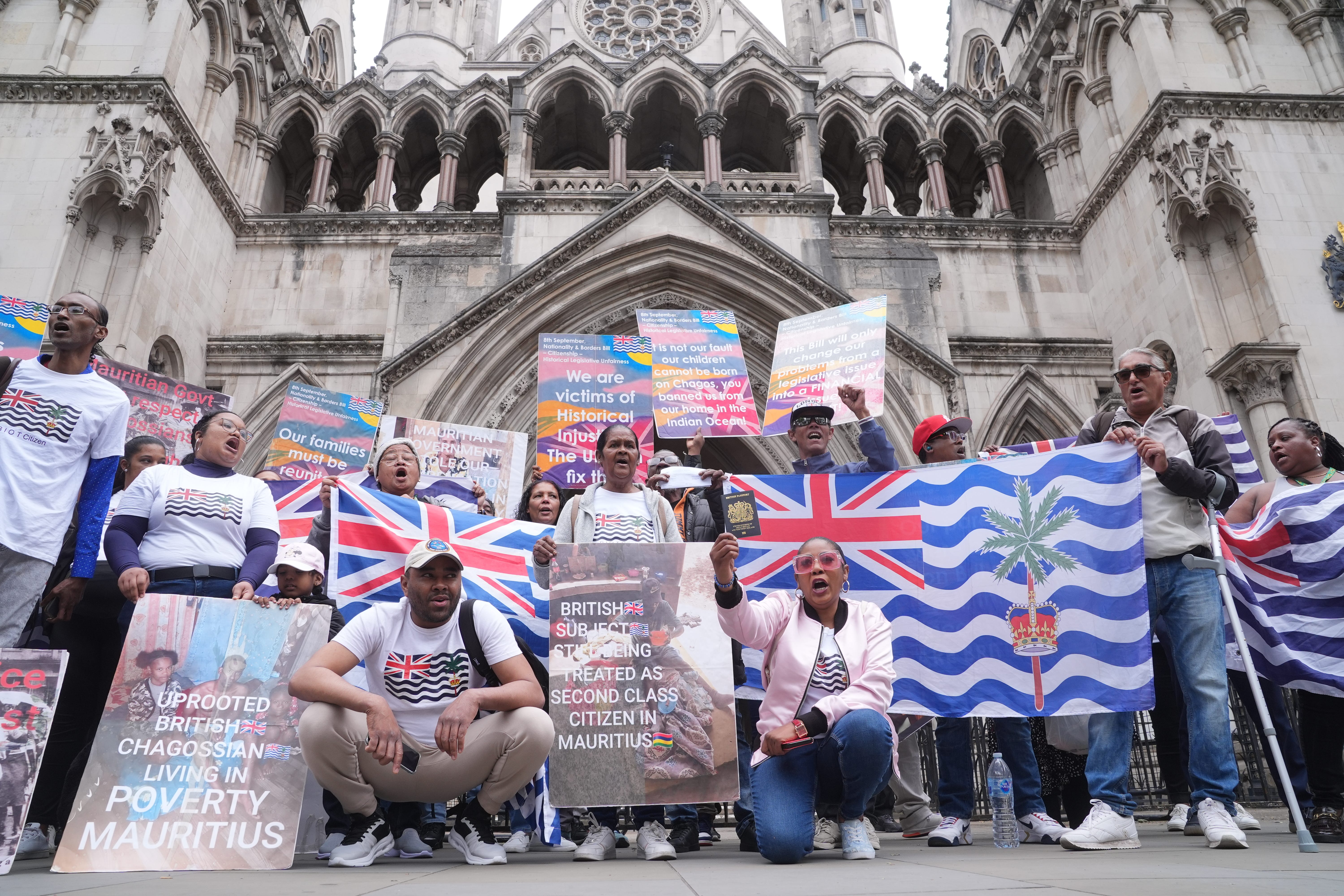 Chagos Islands campaigners have brought legal action against the Government (PA)