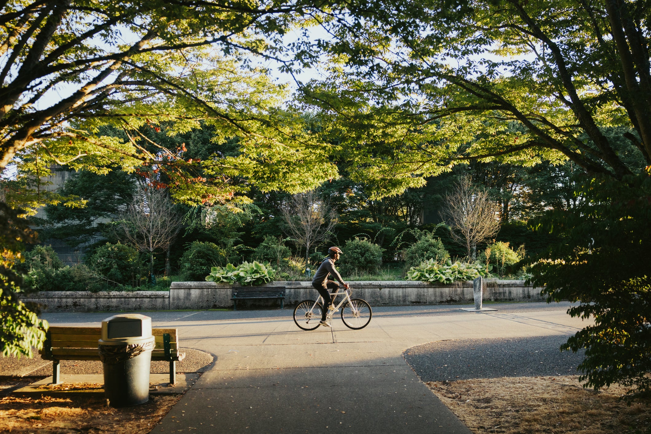 There are 200 miles of bike lanes and scenic waterfront trails to enjoy in Seattle, pictured
