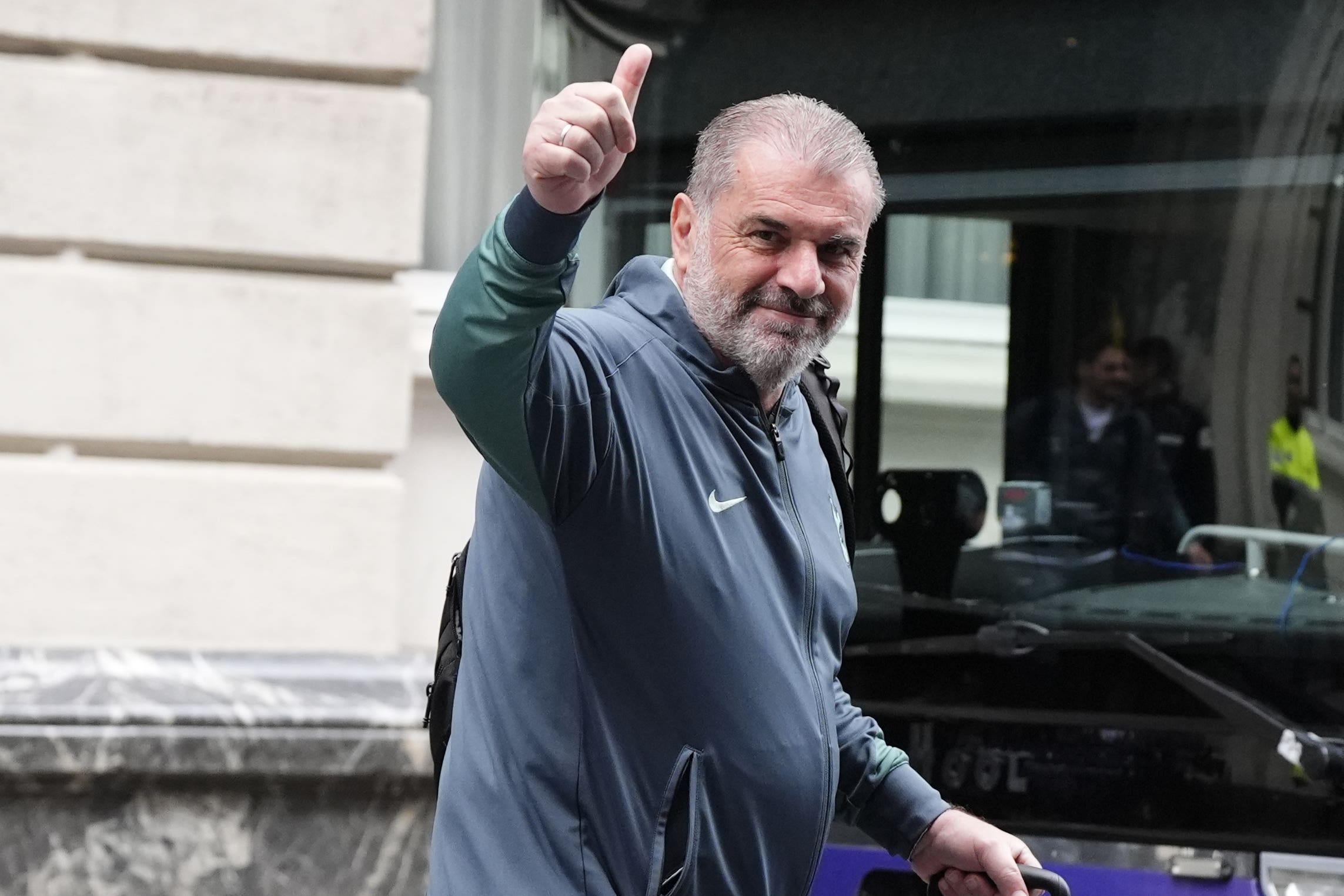 Ange Postecoglou guided Tottenham to Europa League glory (Nick Potts/PA).