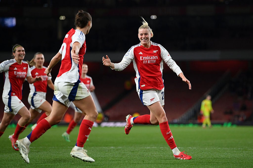 Arsenal are through to their first Champions League final since 2007