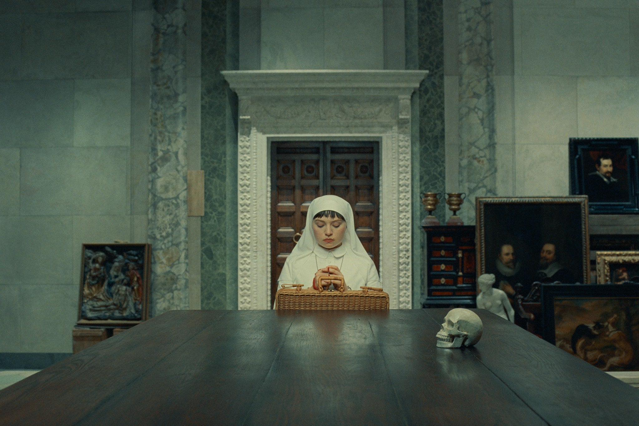 Mia Threapleton in ‘The Phoenician Scheme’
