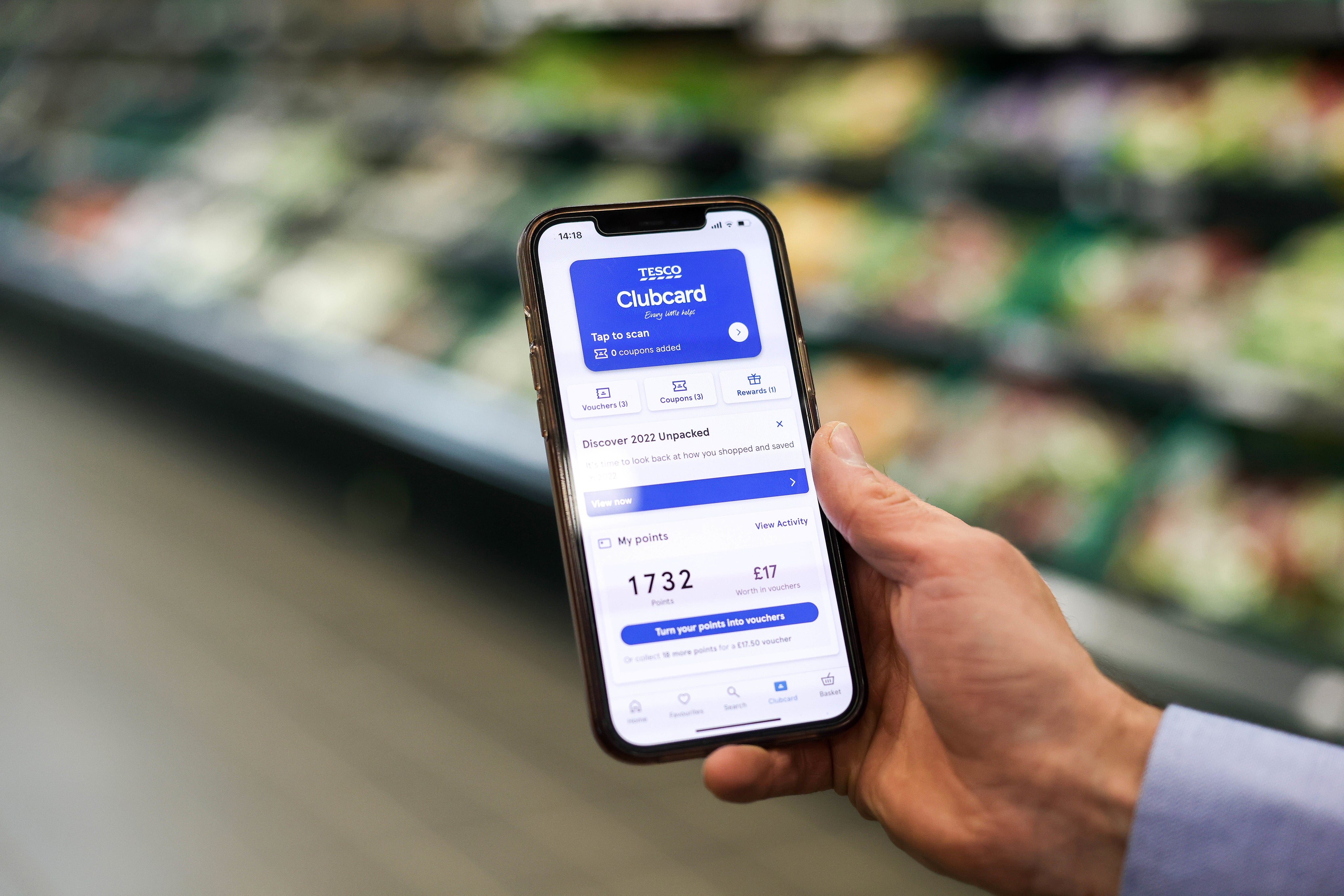 Tesco’s Clubcard scheme offers discounts and lower prices