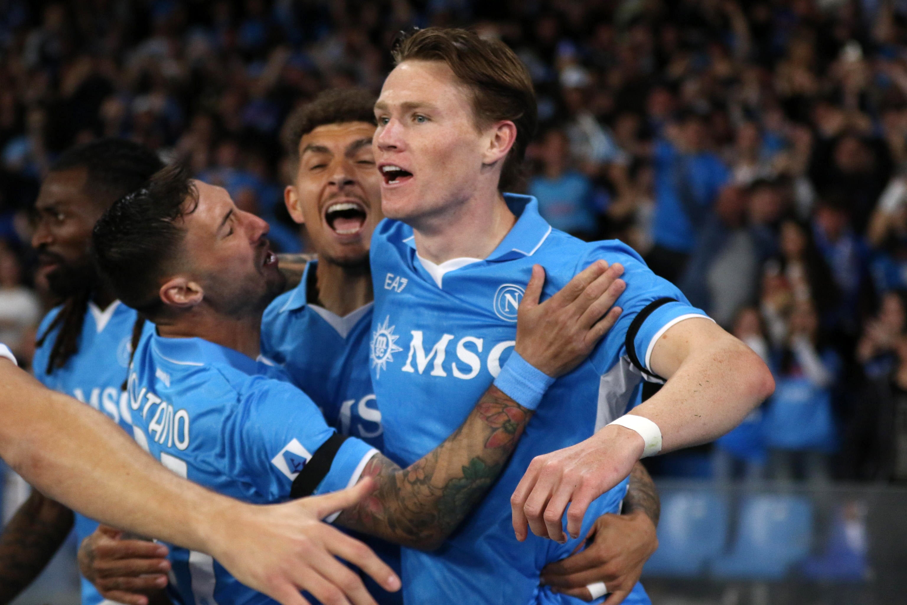 Napoli are the favourites to win Serie A this season