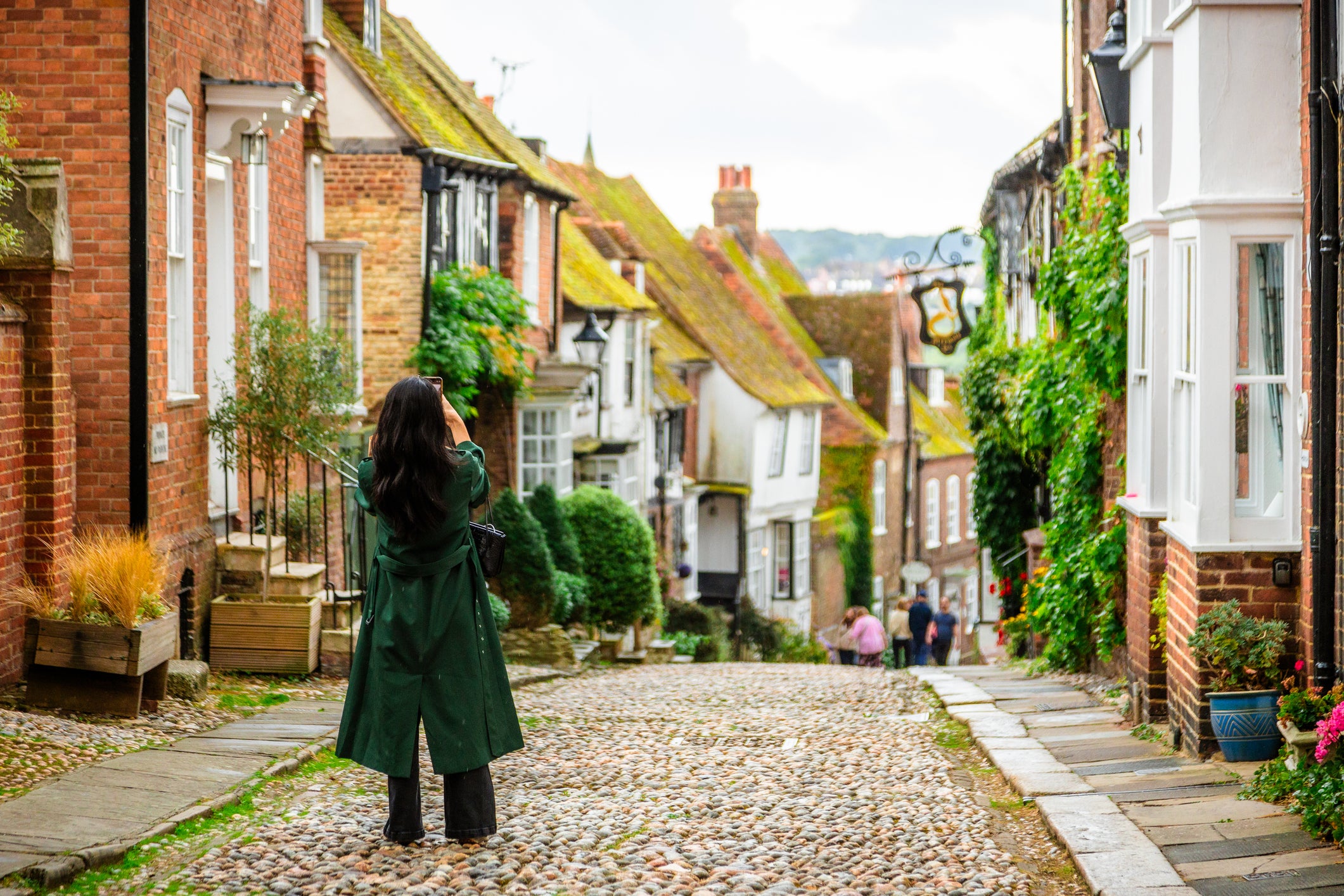 Mermaid Street in Rye is one of the most popular spots for a photo opportunity