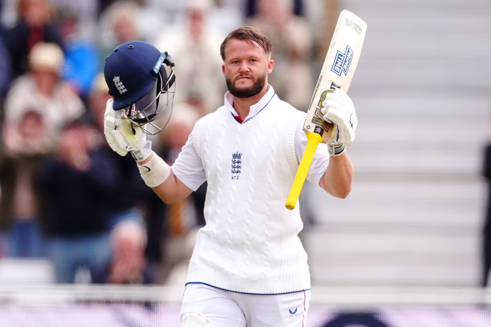 Ben Duckett led the way for England with a superb century (Mike Egerton/PA)