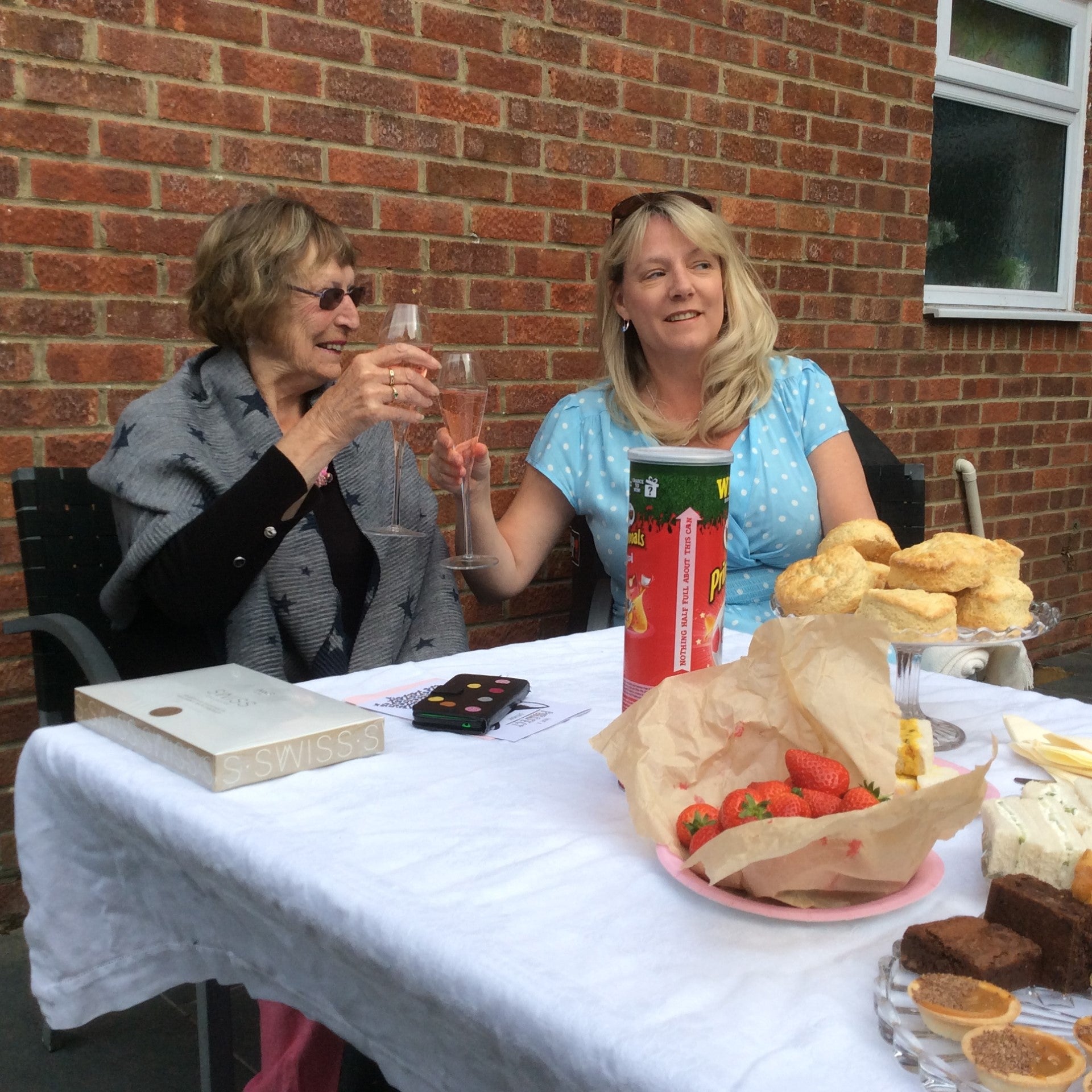 Helen with her mother, Ann