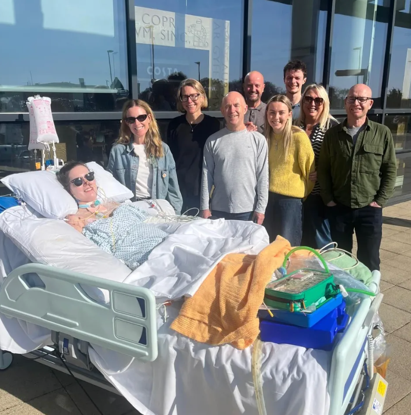 The family are now fundraising for Ms McGarry’s treatment, including for prosthetic limbs