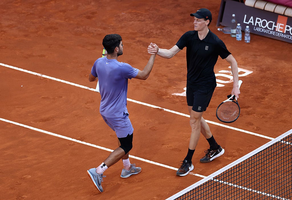 Balance of power shifts on eve of French Open as Jannik Sinner and Carlos Alcaraz push to new heights