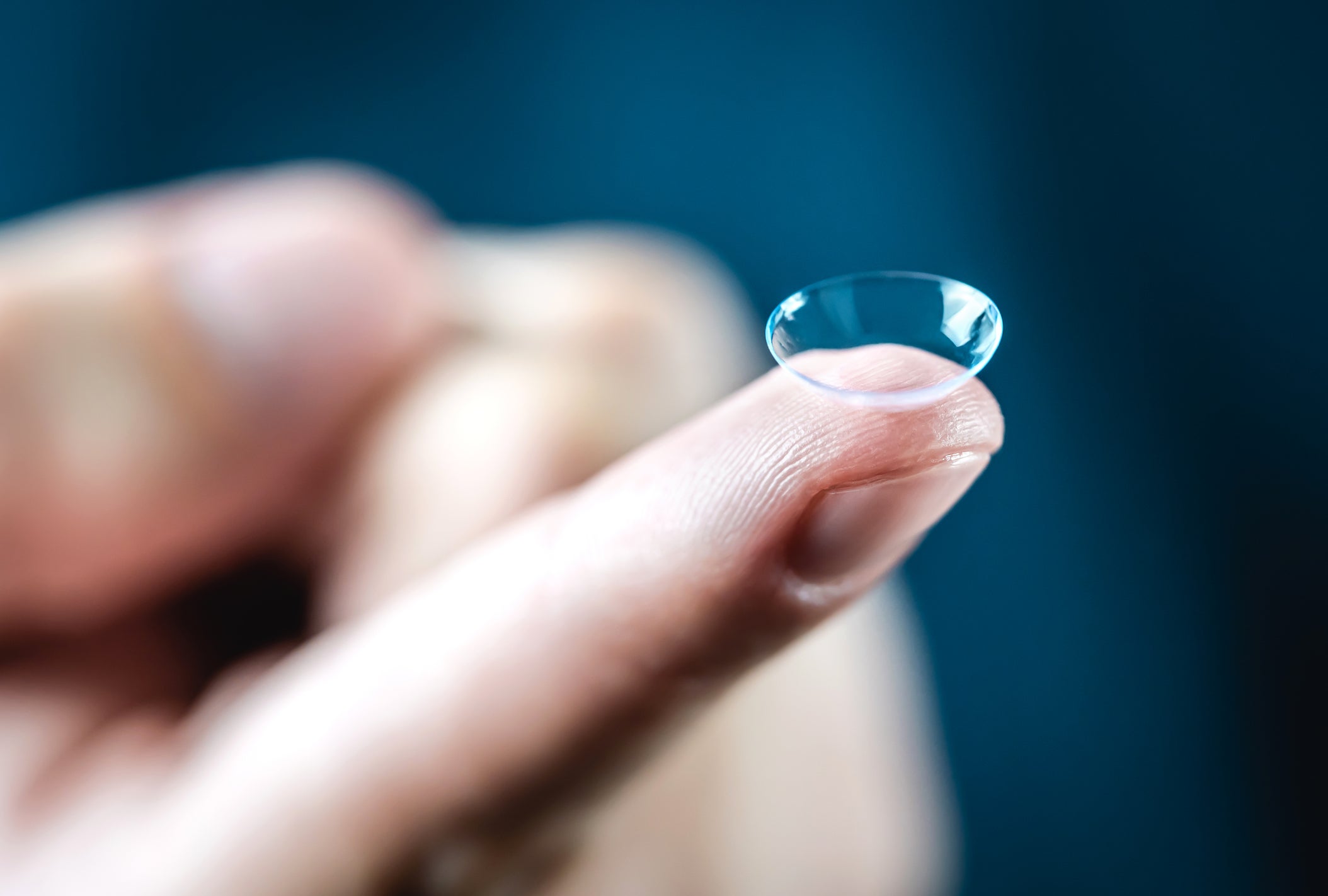 Fancy dress contact lenses can be found everywhere around Halloween