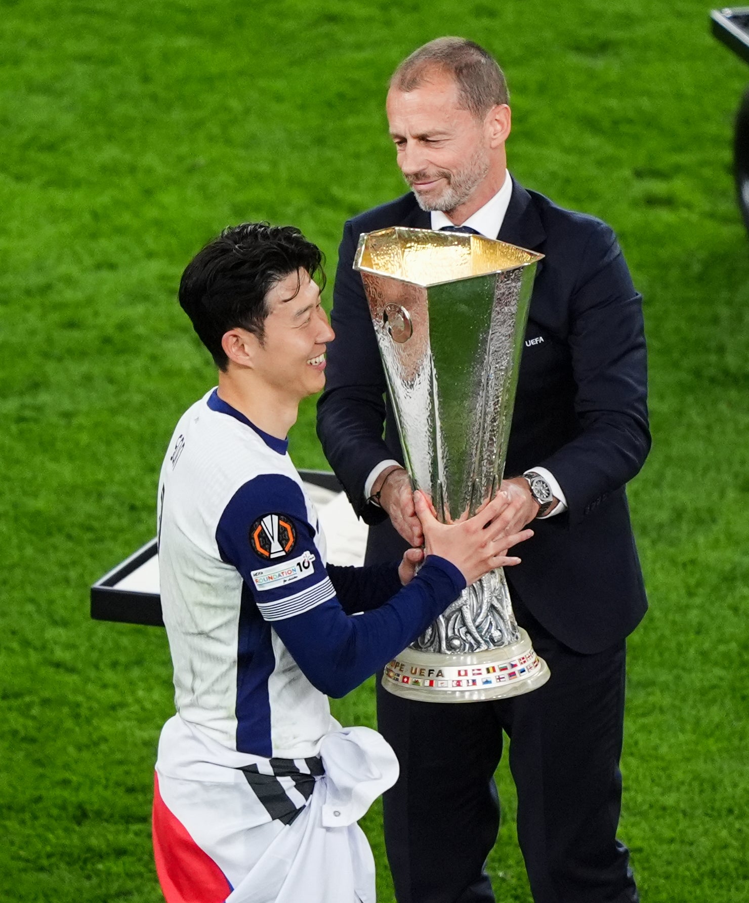 Son Heung Min left empty-handed after Uefa run out of Europa League medals for Tottenham