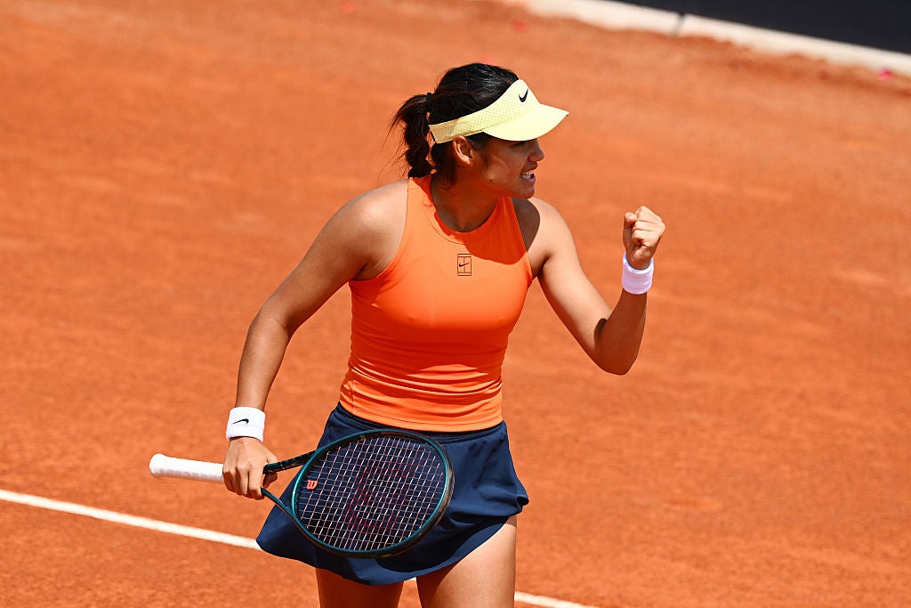 Emma Raducanu has shown some good form on clay this season