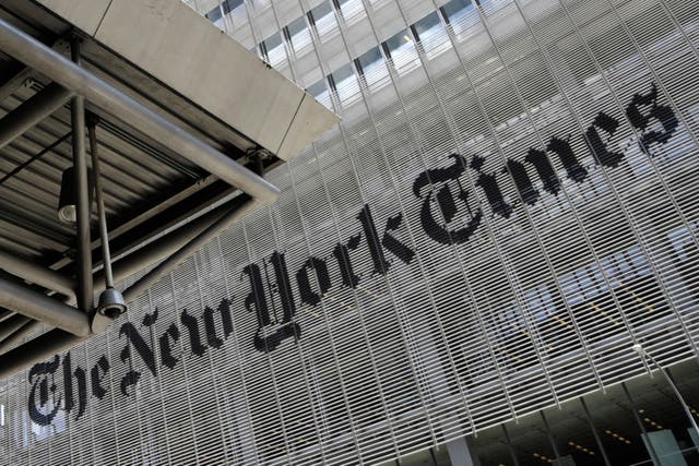 <p>The New York Times is firing back against a far-right ‘paramilitary group’ that recently lost a defamation lawsuit against the paper.</p>