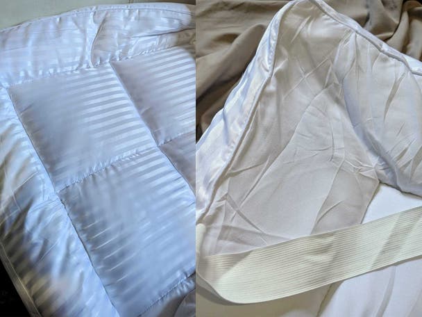 Snuggledown luxurious extra deep mattress topper (1)