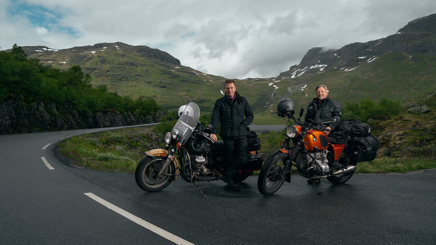 <p>Brothers in RPMs: The new series sees Ewan McGregor and Charley Boorman cross 17 countries and rack up almost 10,000 miles</p>