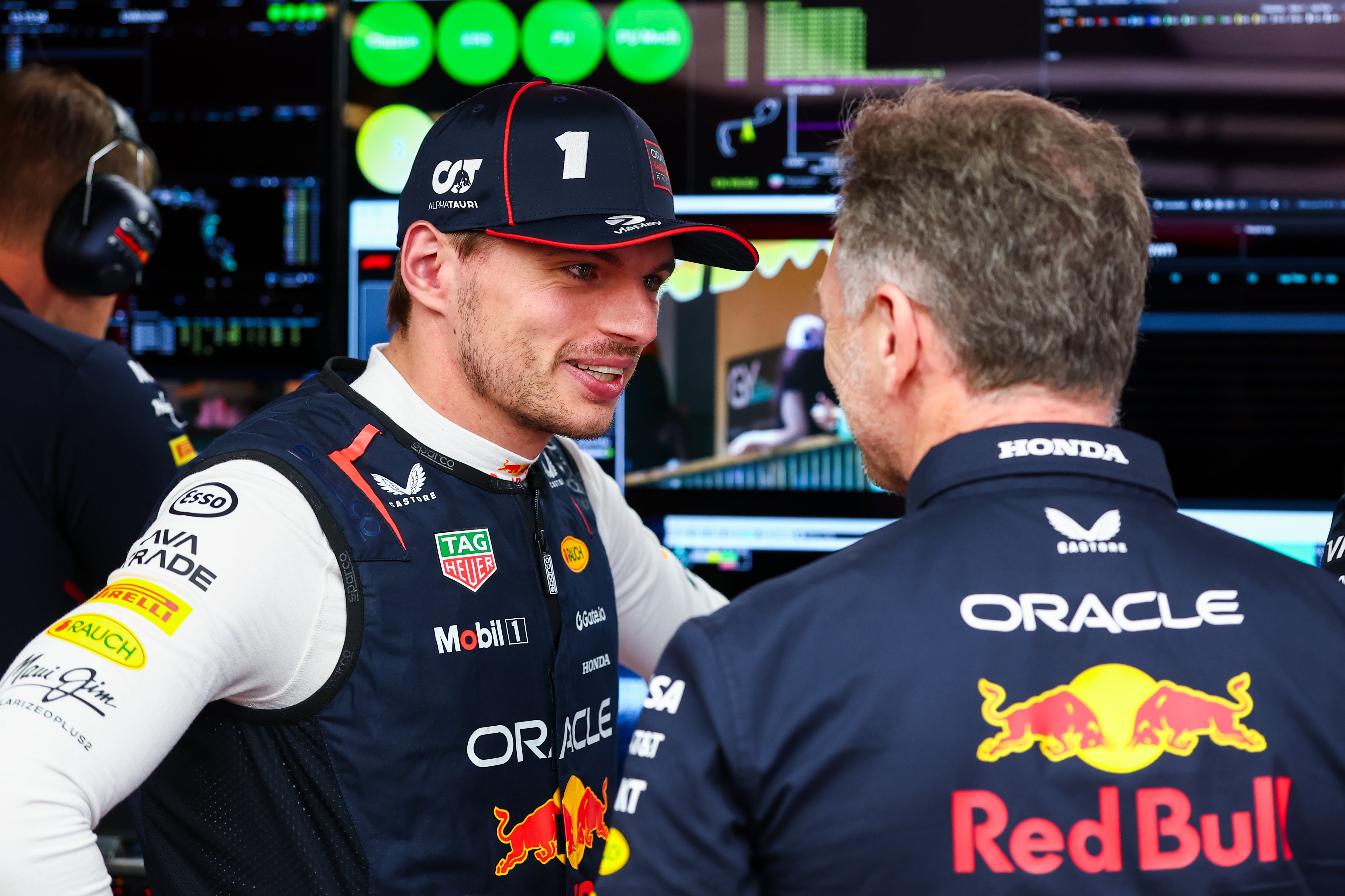 Max Verstappen is 25 points off the pace