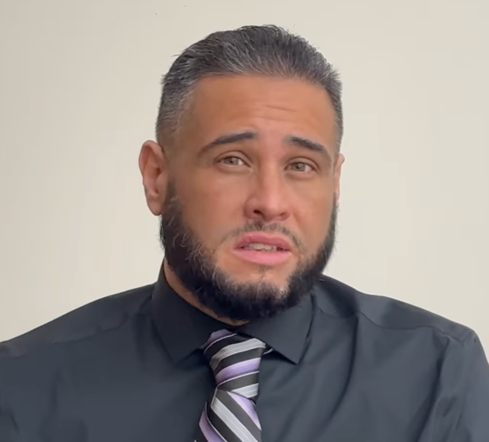 Eric Rodriguez, father of the suspect of Israel's Embassy of Gunman Elias Rodriguez, talks about veteran's jobs in the video employees of the International Union 5. March 2025. Years
