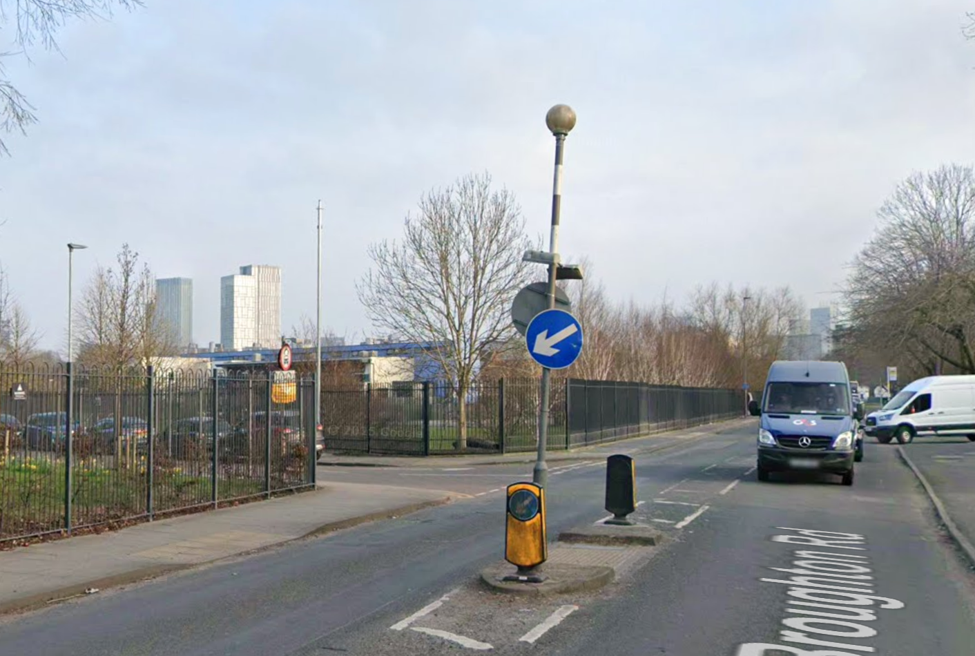 The collision took place at the junction between Lower Broughton Road and Clarence Street