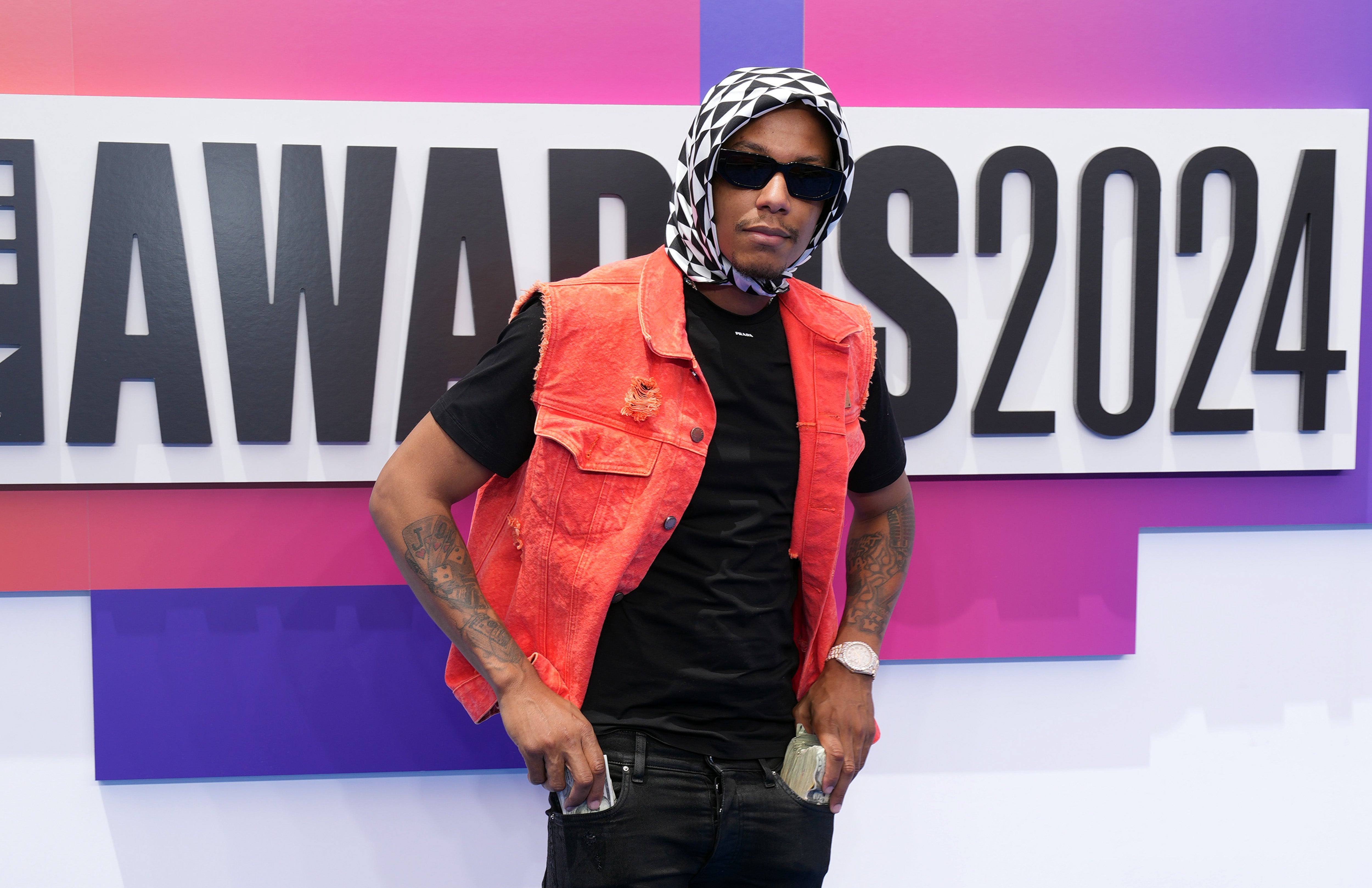 Rapper was reportedly taken to a local hospital, where he is expected to recover
