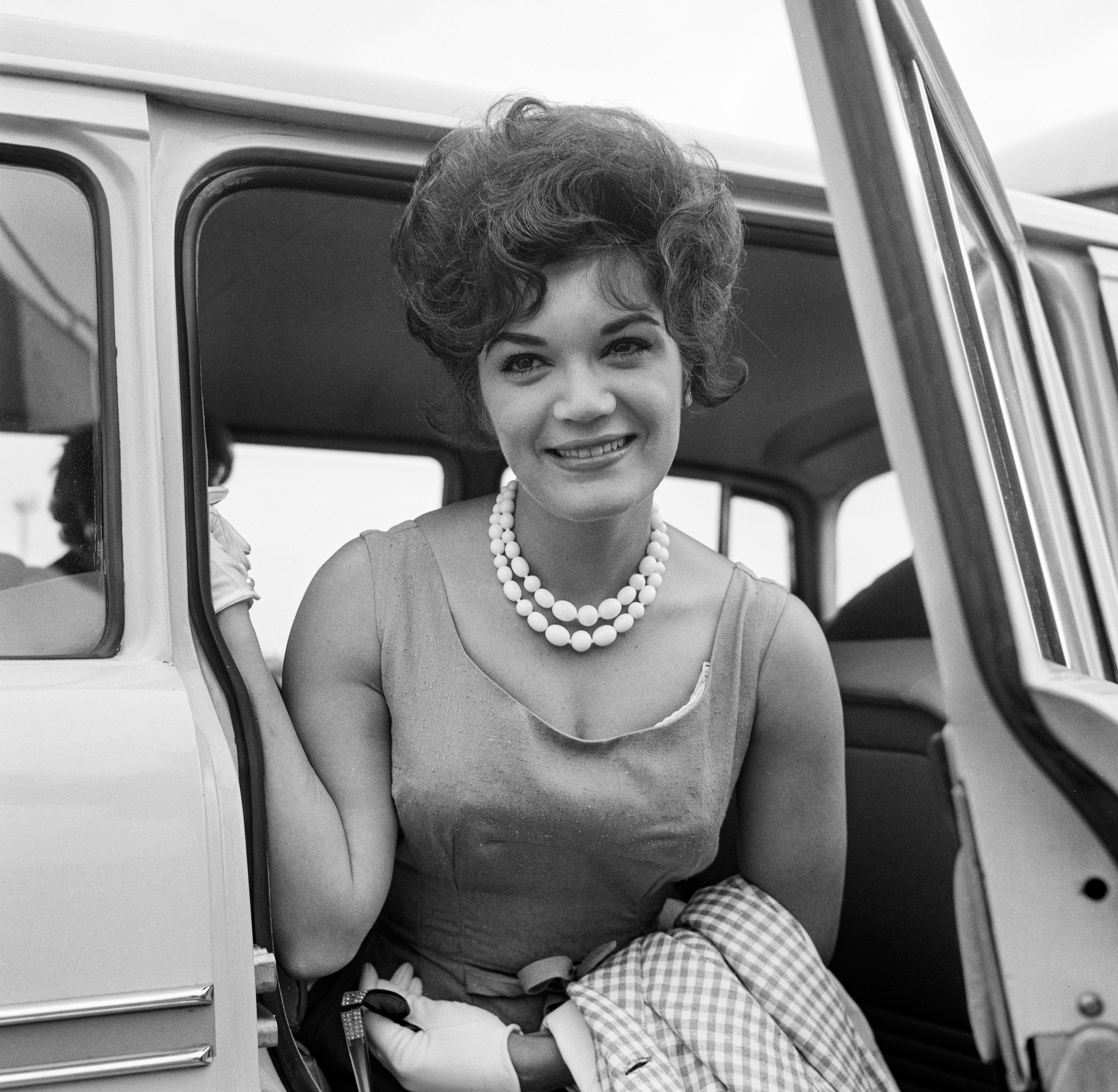 Connie Francis photographed in 1962, in the same year she recorded the song 'Pretty Little Baby'