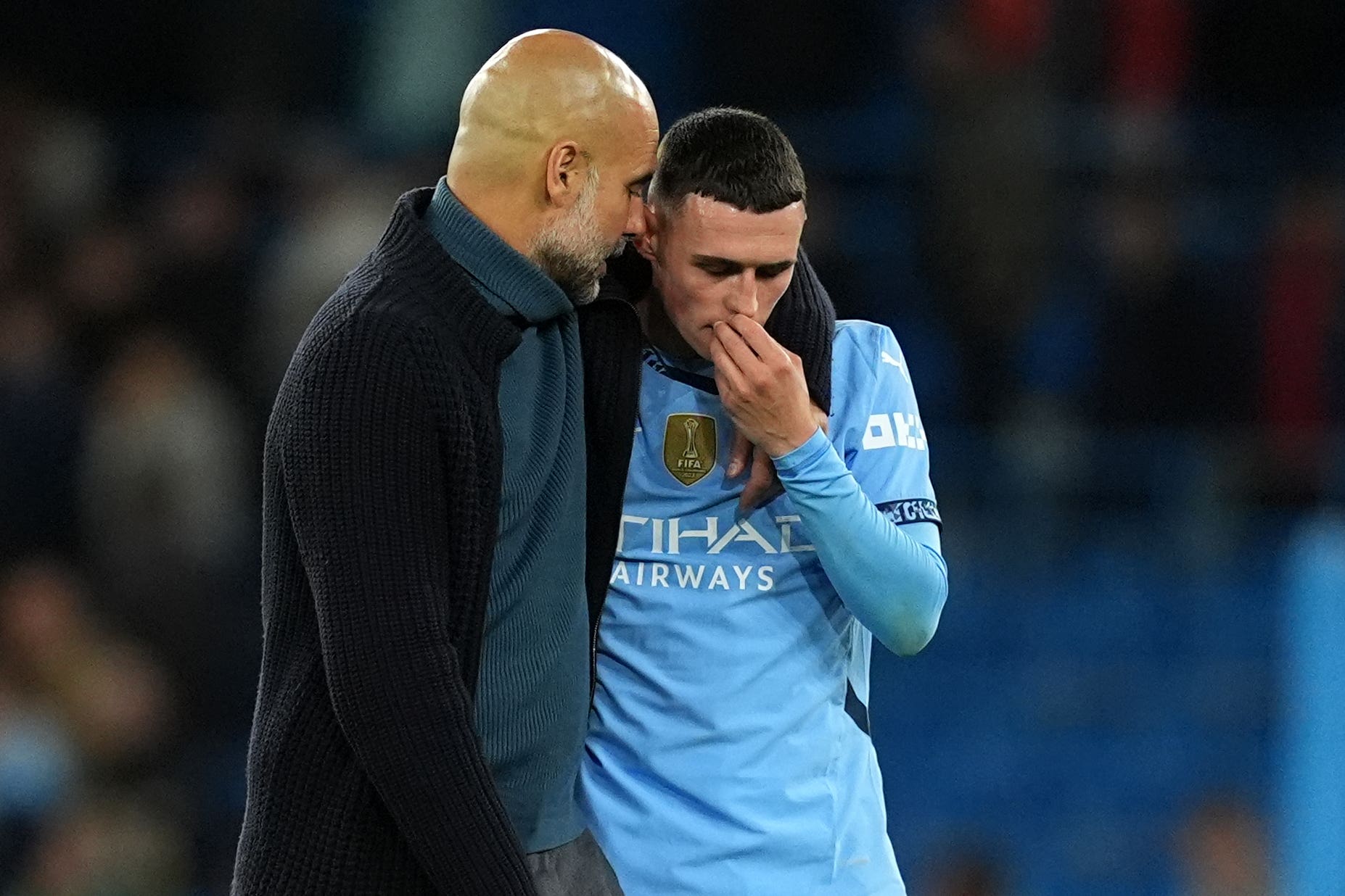 Pep Guardiola promises to take care of ‘baby boy’ Phil Foden