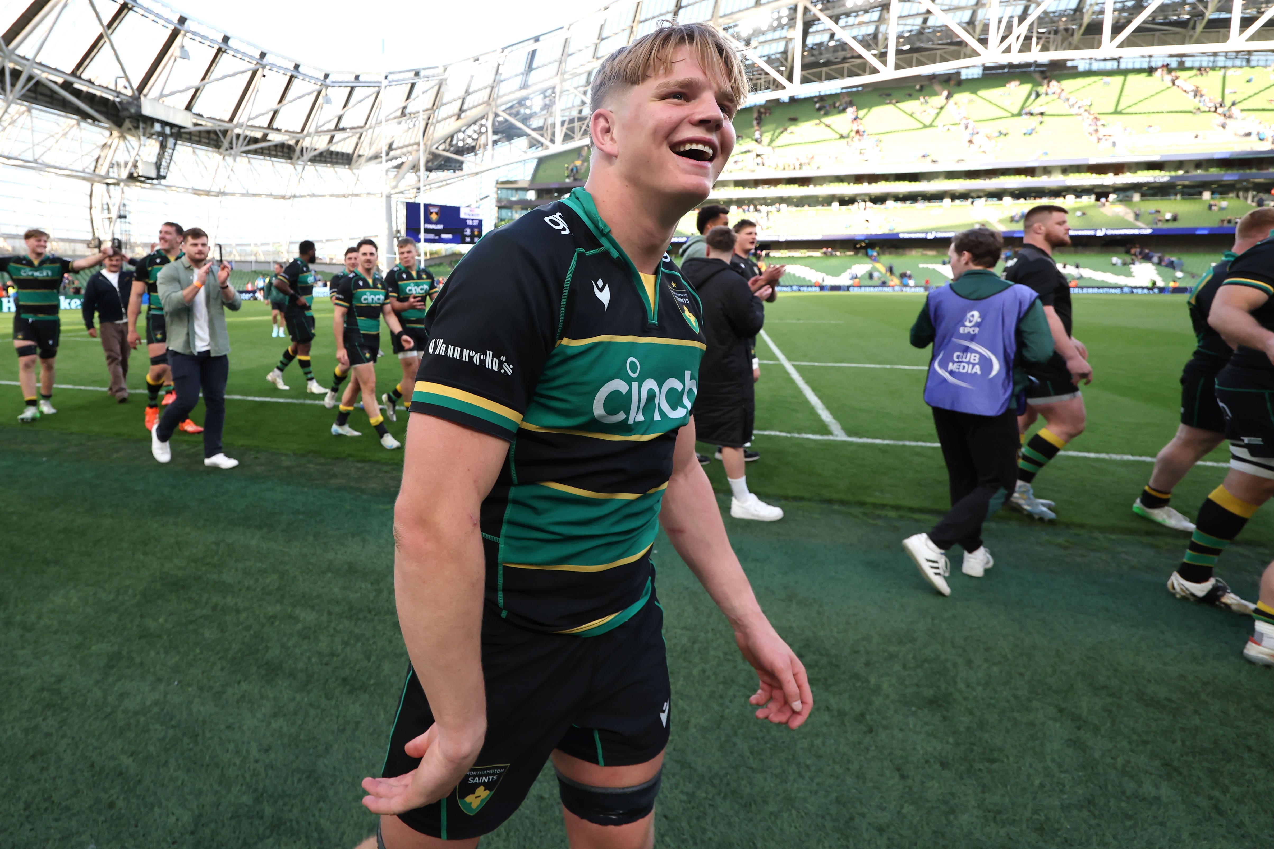 Henry Pollock has inspired Northampton’s run to the final (Damien Eagers/PA)