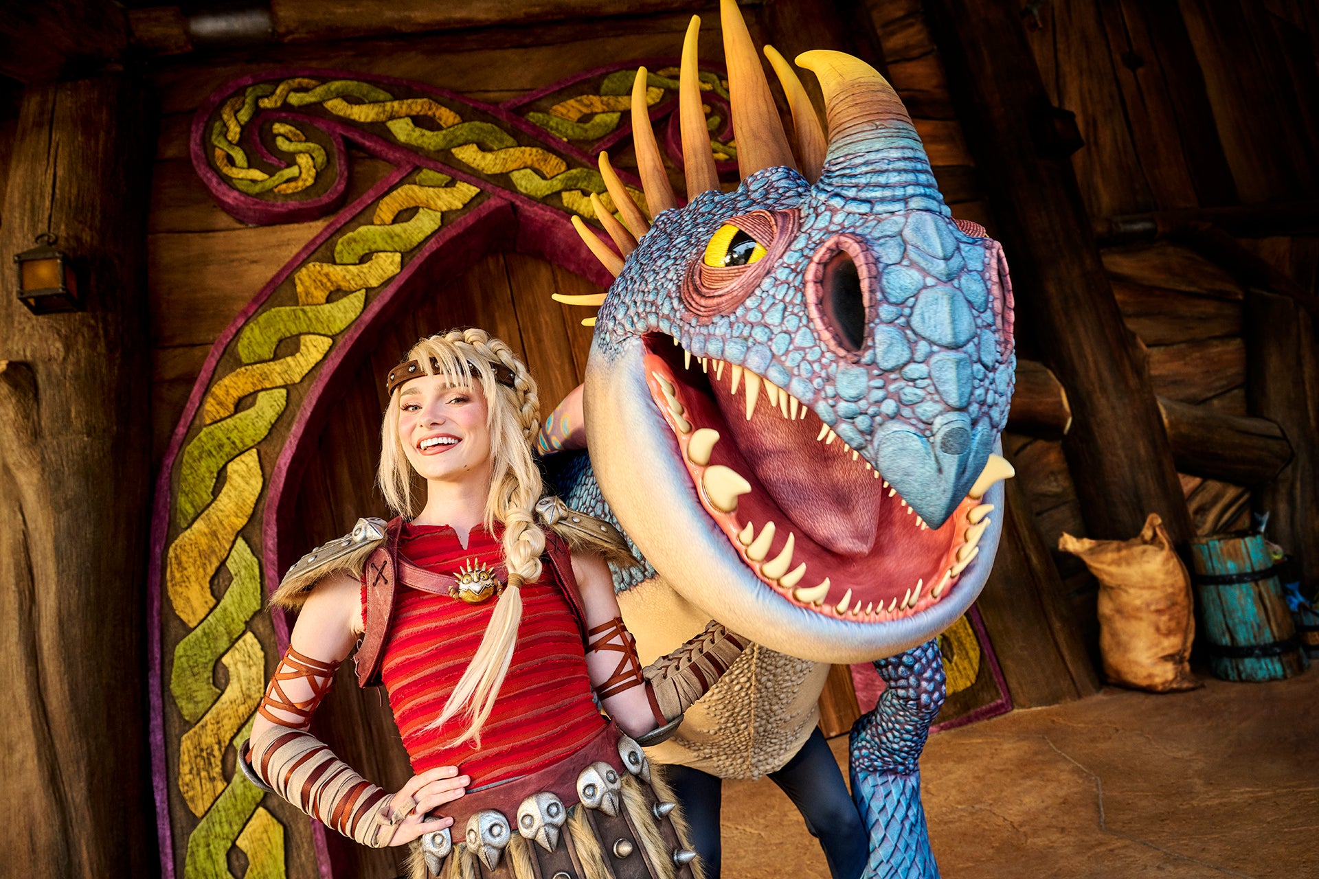 Uno de los dragones de la isla Berk