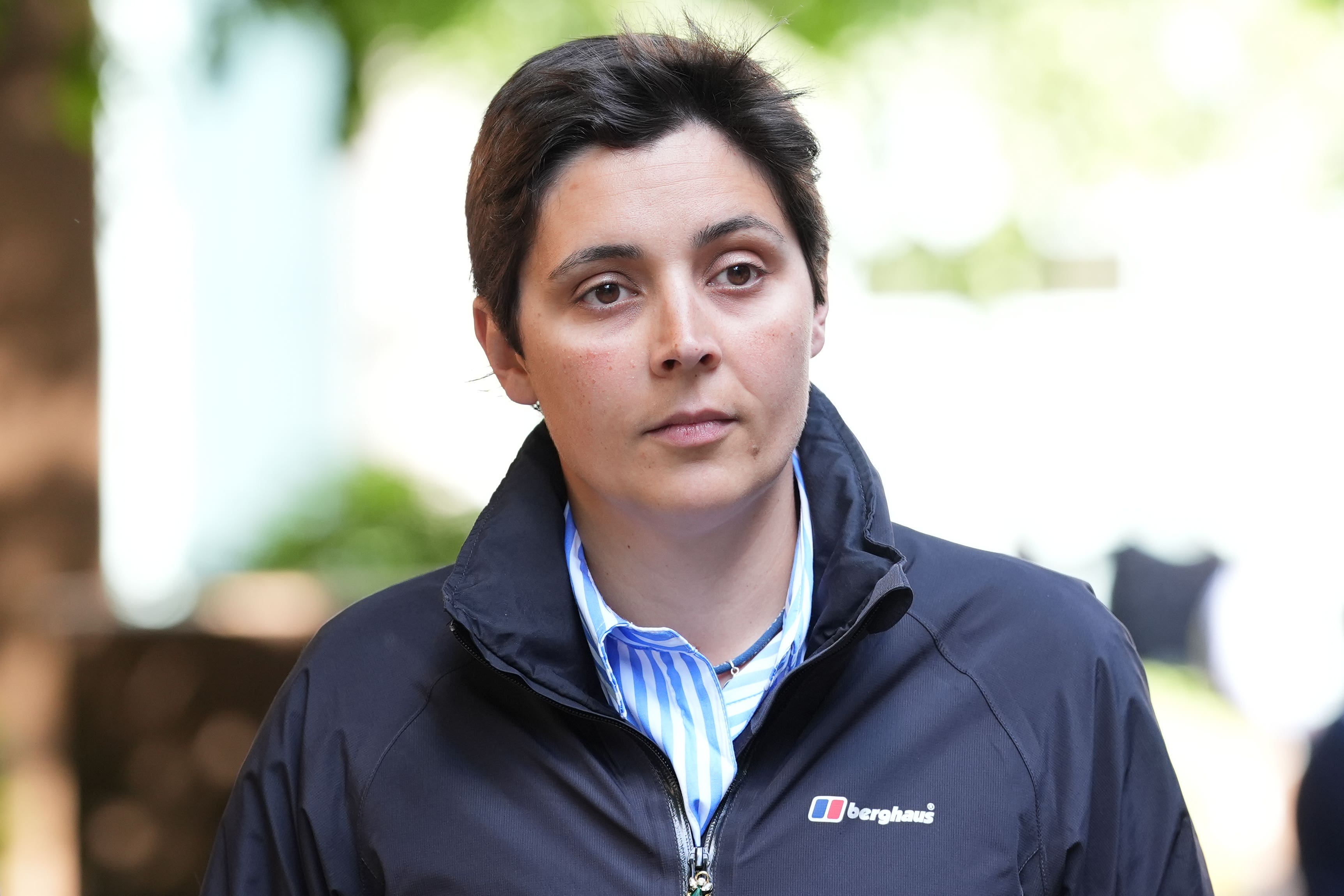 Sussex Police officer Pc Rachel Comotto denies the charge against her (Lucy North/PA)