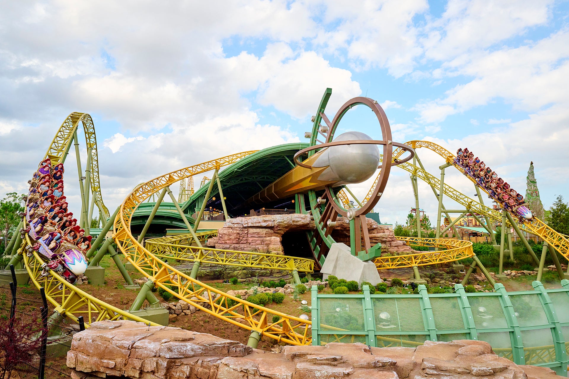 Stardust Racers Coaster en Celestial Park