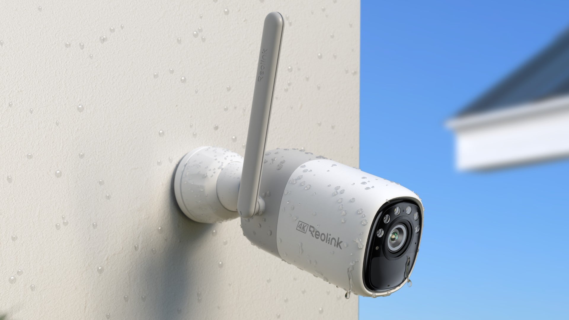 Weatherproof and easy to install - access footage anytime via phone or desktop