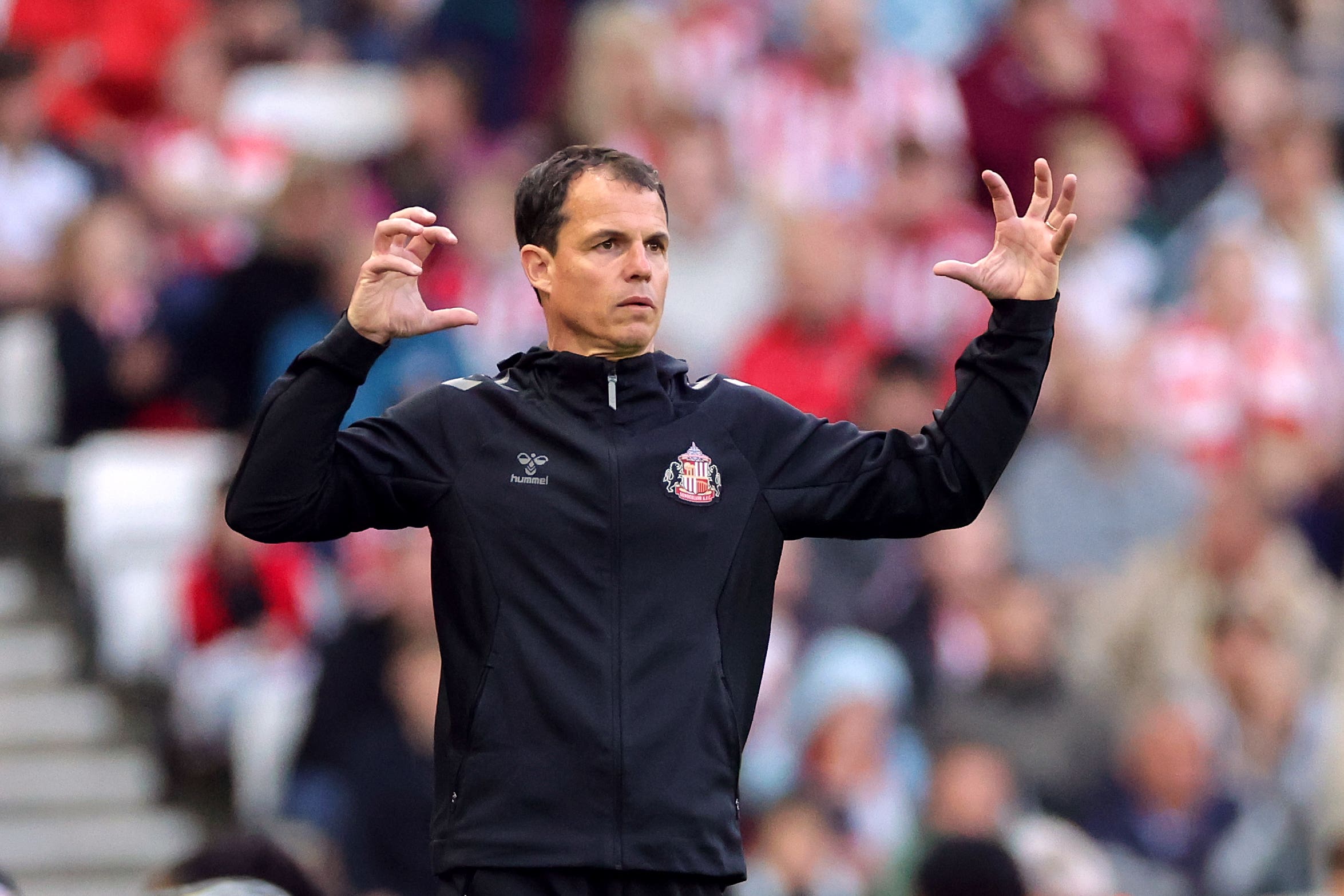Sunderland boss Regis Le Bris will not allow the Premier League’s riches to distract him (Steve Welsh/PA)