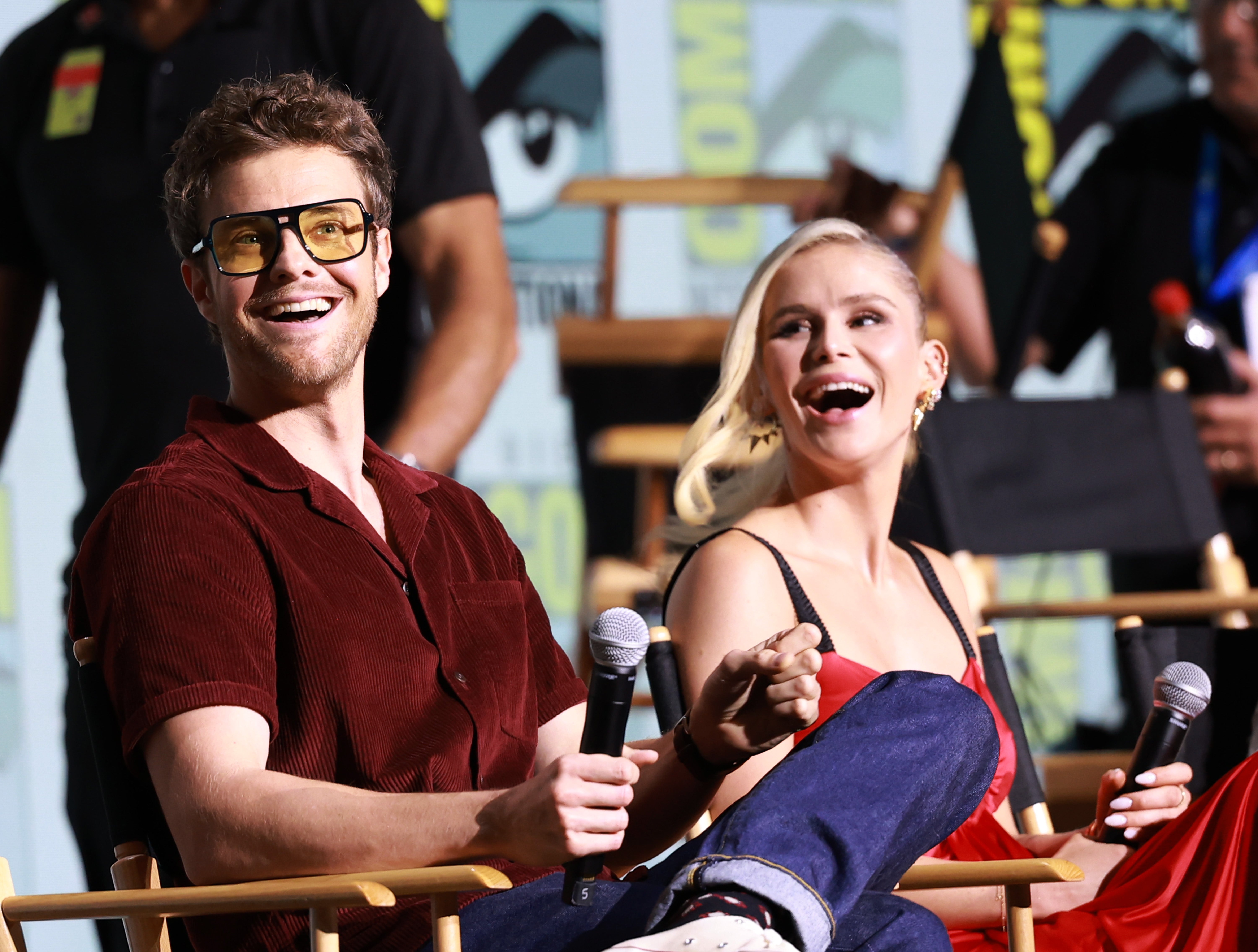 'De jongenssterren Jack Quaid en Erin Moriarty
