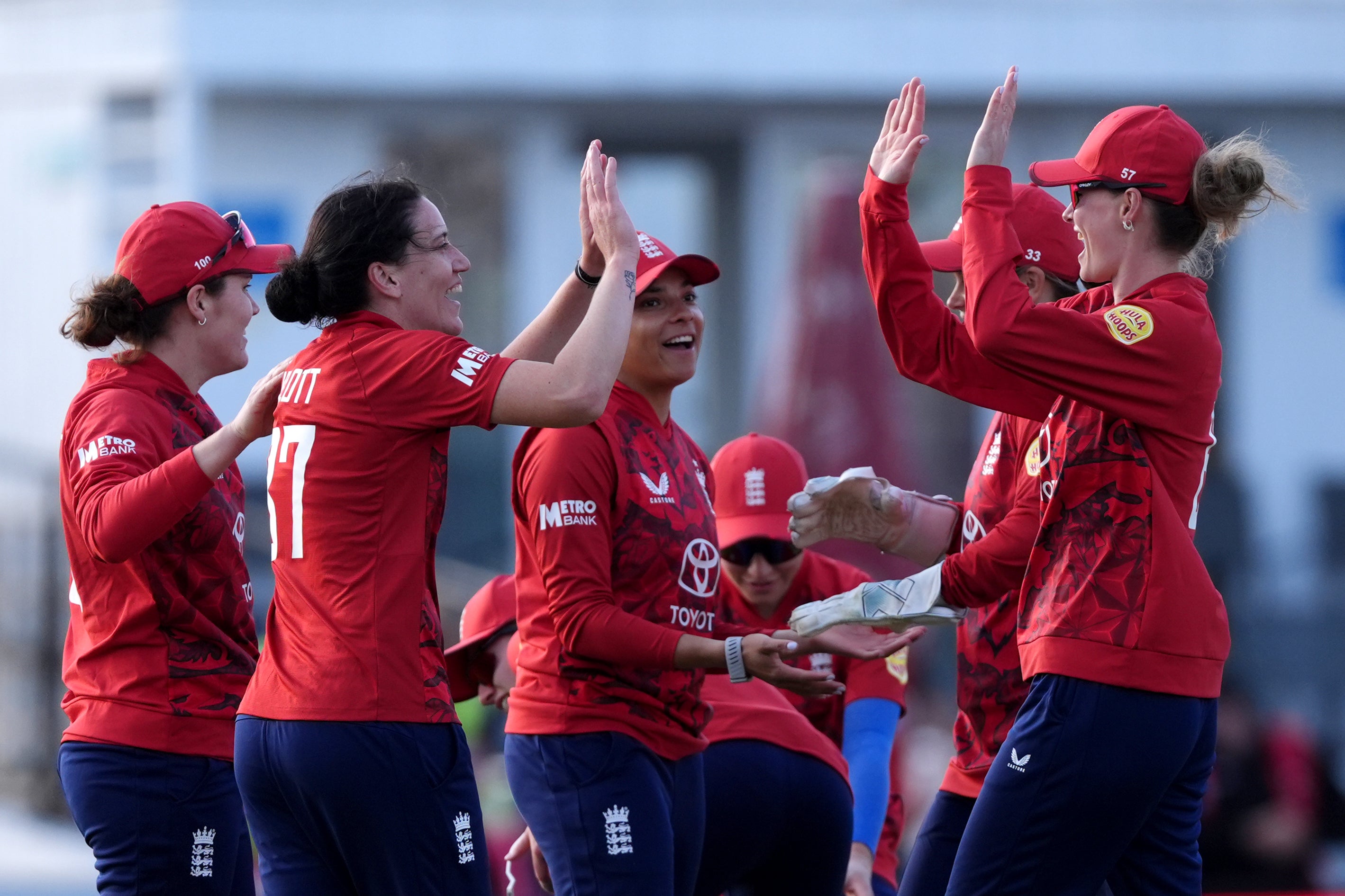 Em Arlott seized her opportunity to rip through the West Indies top order