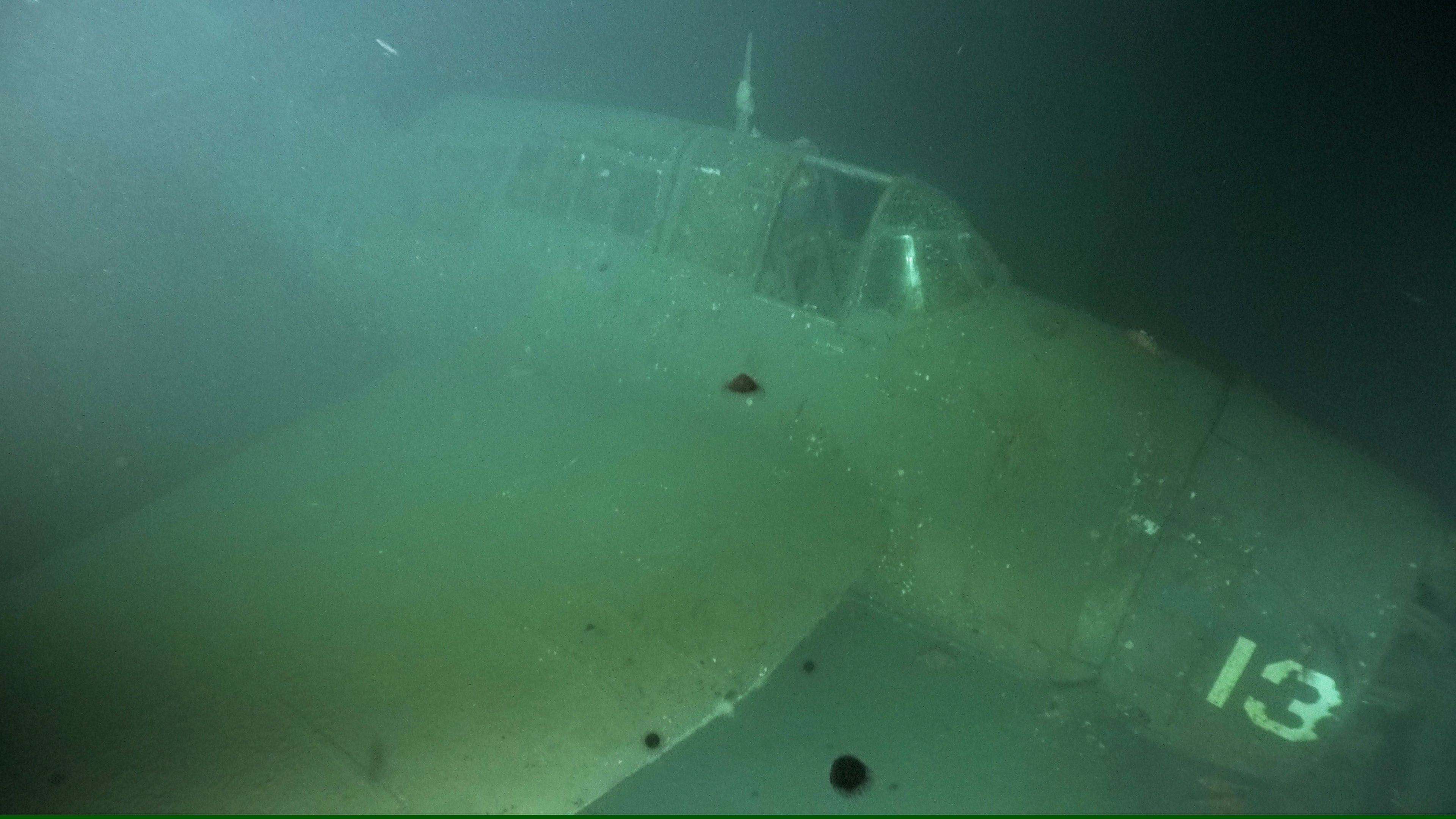 Scientists also surveyed the wreckage of a World War II-era torpedo bomber that crashed in the ocean off the coast of southern California during a training flight. They used advanced ocean technology