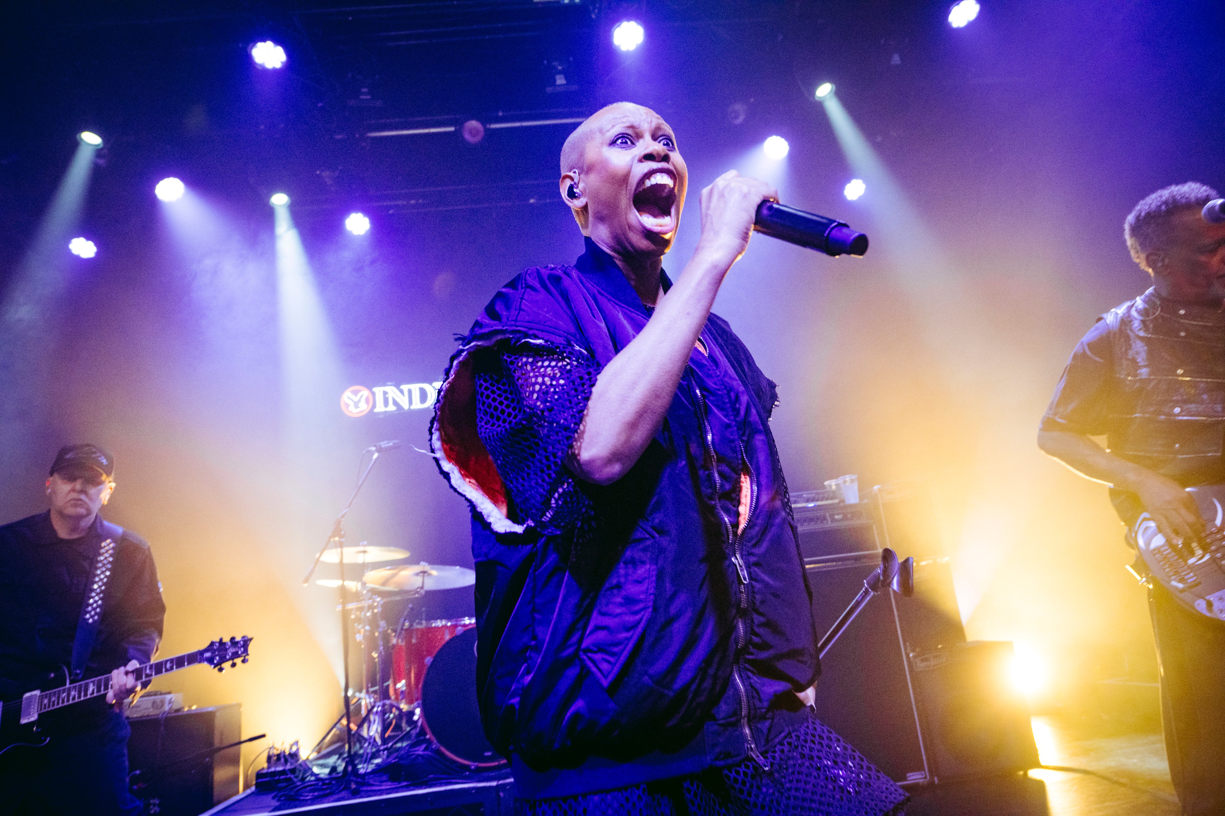 Skunk Anansie performing on The Independent's stage at The Great Escape festival
