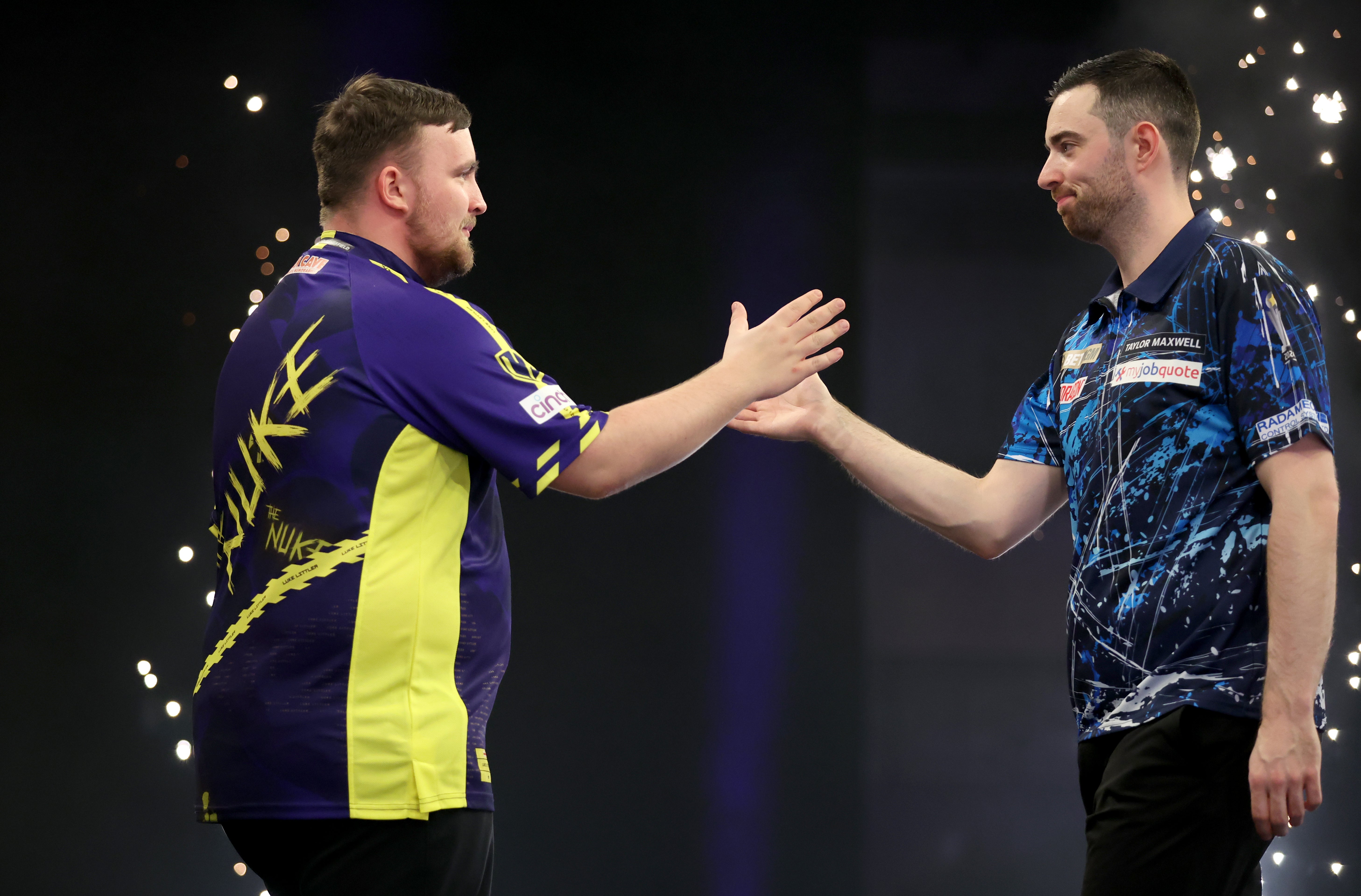 Luke Littler won a sixth night after beating Luke Humphries in the Sheffield final