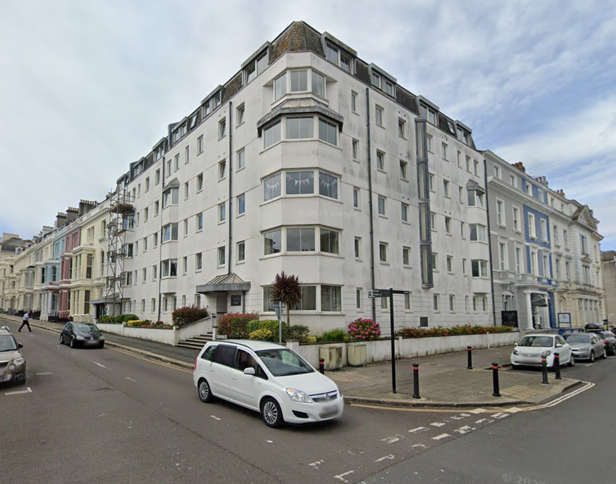 Myra Hunter said she felt trapped in her home at Citadel Court