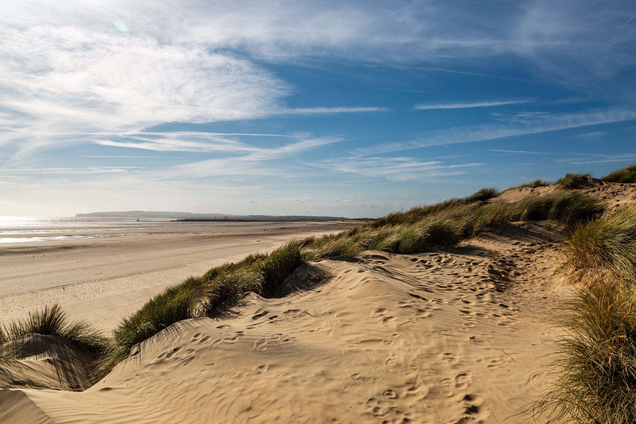 Camber Sands is one of the only sandy beaches on the Sussex coast