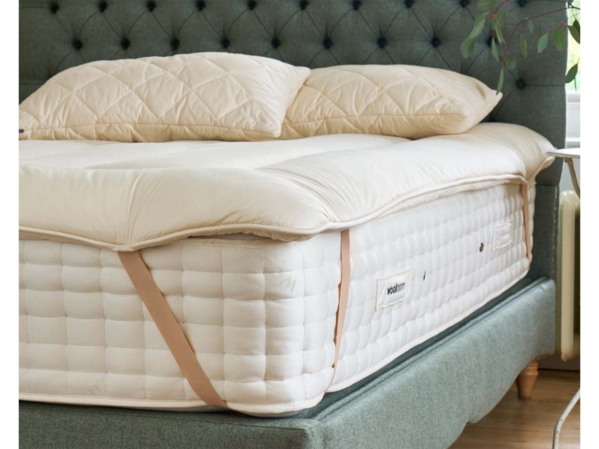 Woolroom organic wool mattress topper