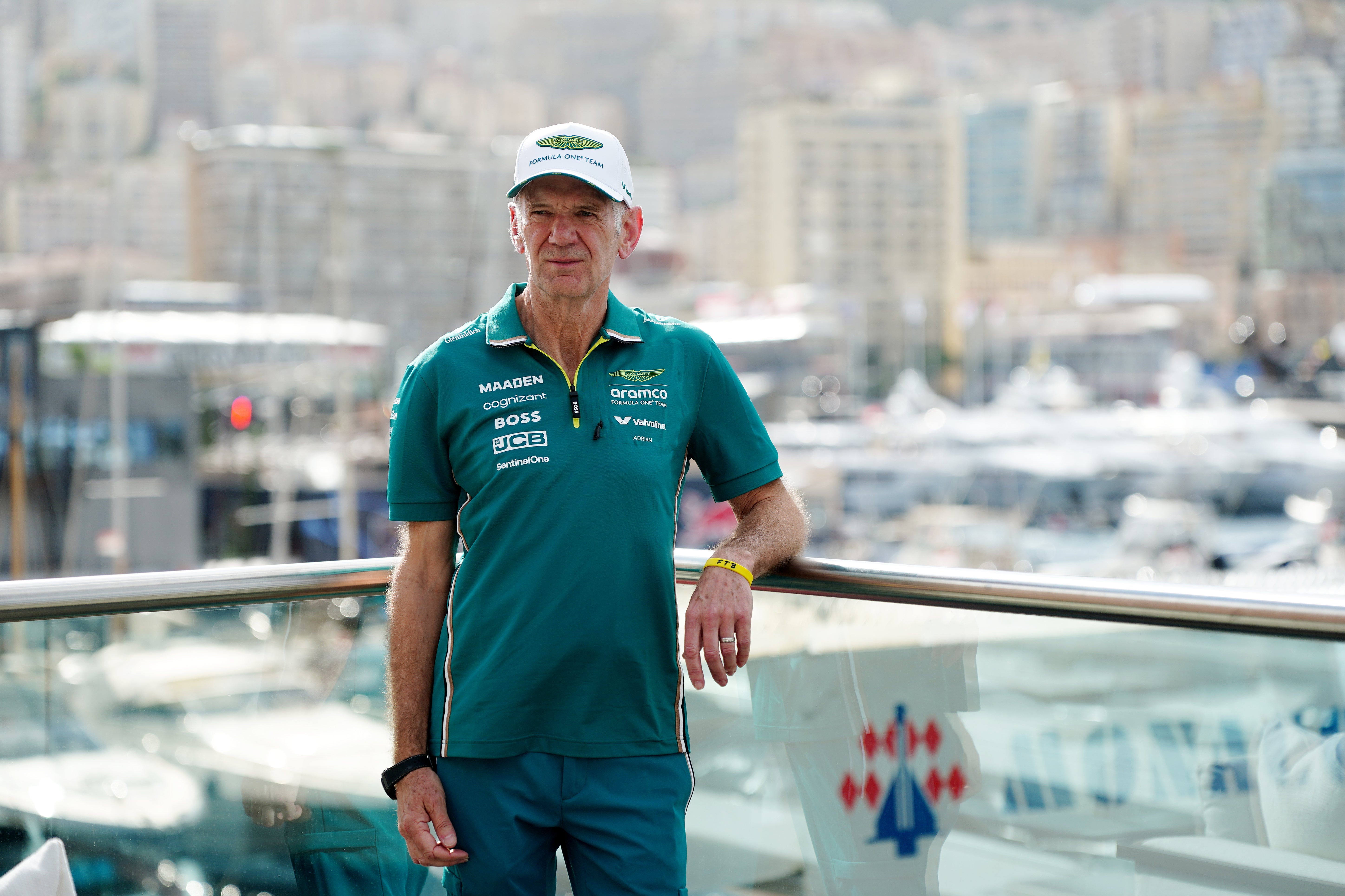 Adrian Newey is in the paddock in Monaco this weekend for the first time since joining Aston Martin