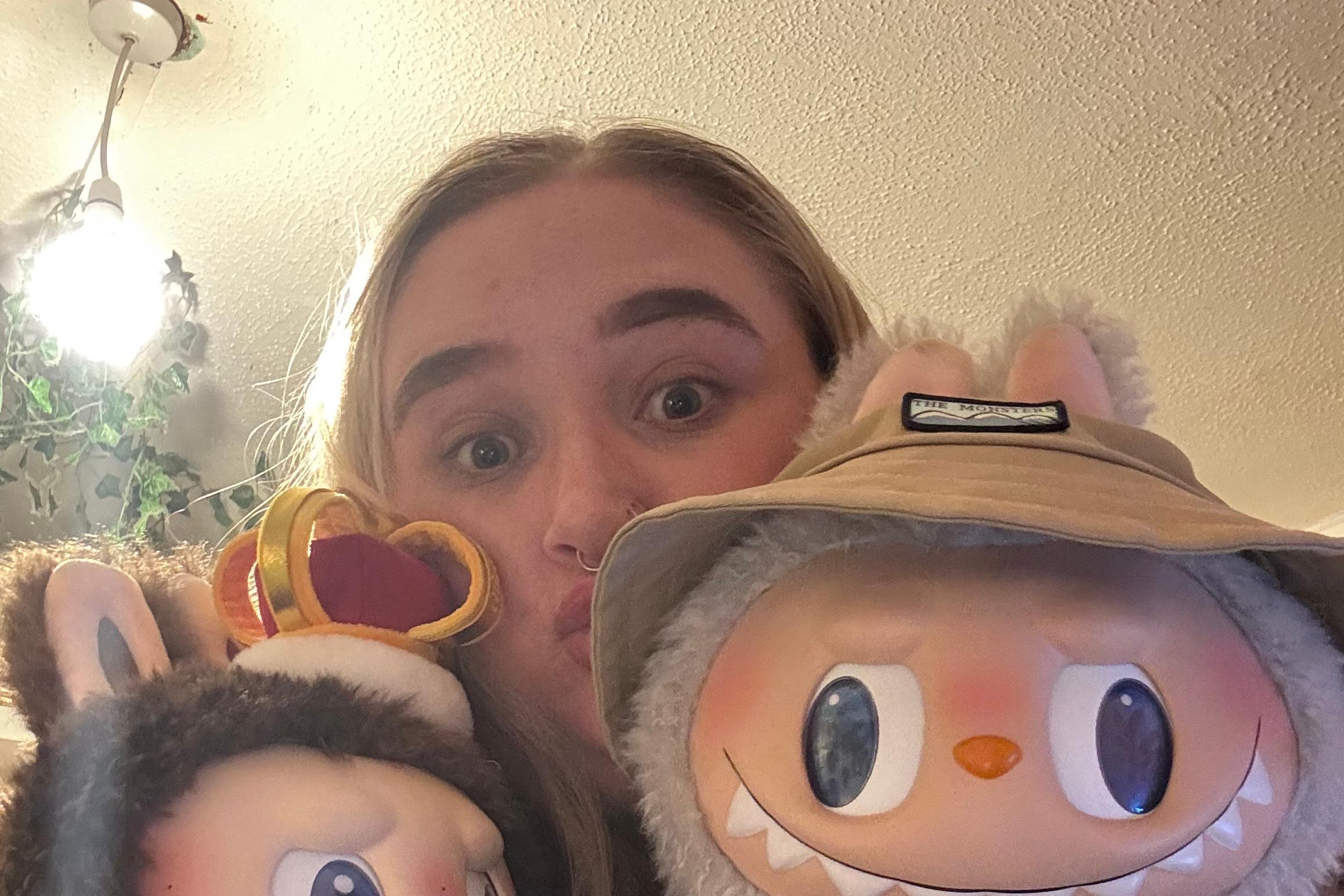 Toy collector Ashley Bushey has said the resale market for the viral Labubu dolls is a ‘battlefield’ (Ashley Bushey/PA)