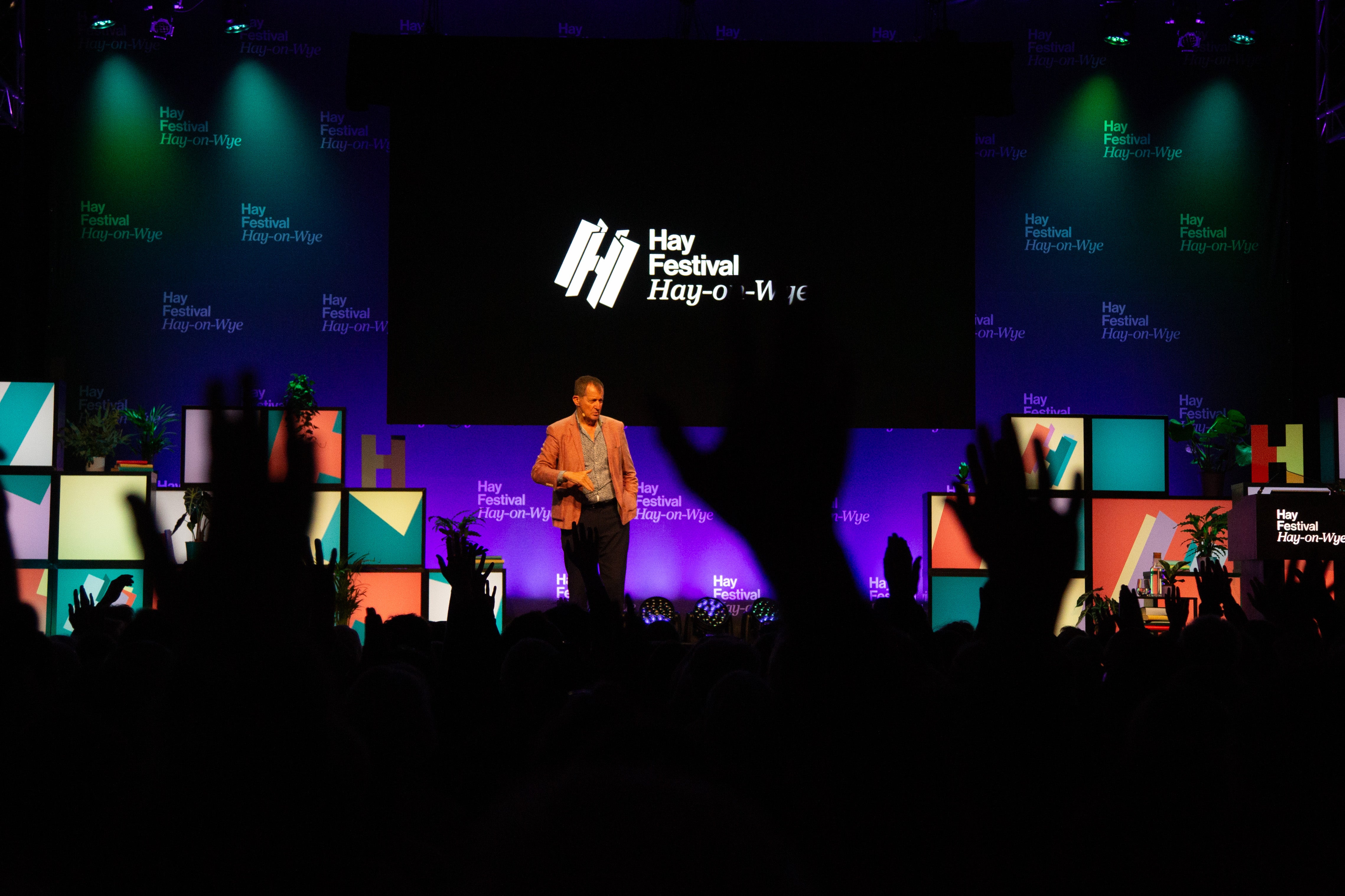 He spoke at a busy event at Hay Festival about his new book, But What Can I Do?: Why Politics Has Gone So Wrong, and How You Can Help Fix It.