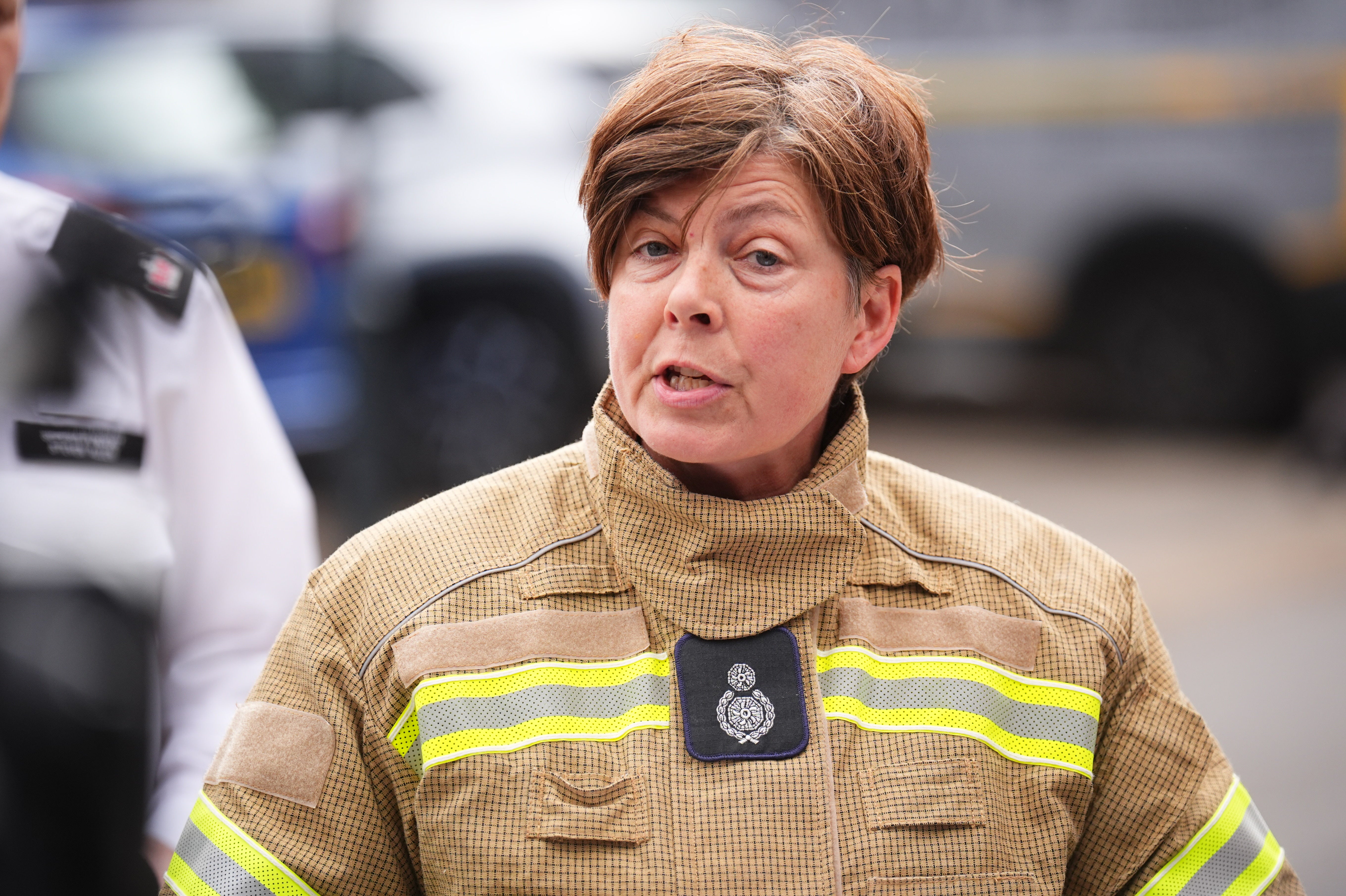 London Fire Brigade assistant commissioner Keeley Foster says the incident is ‘extremely tragic’